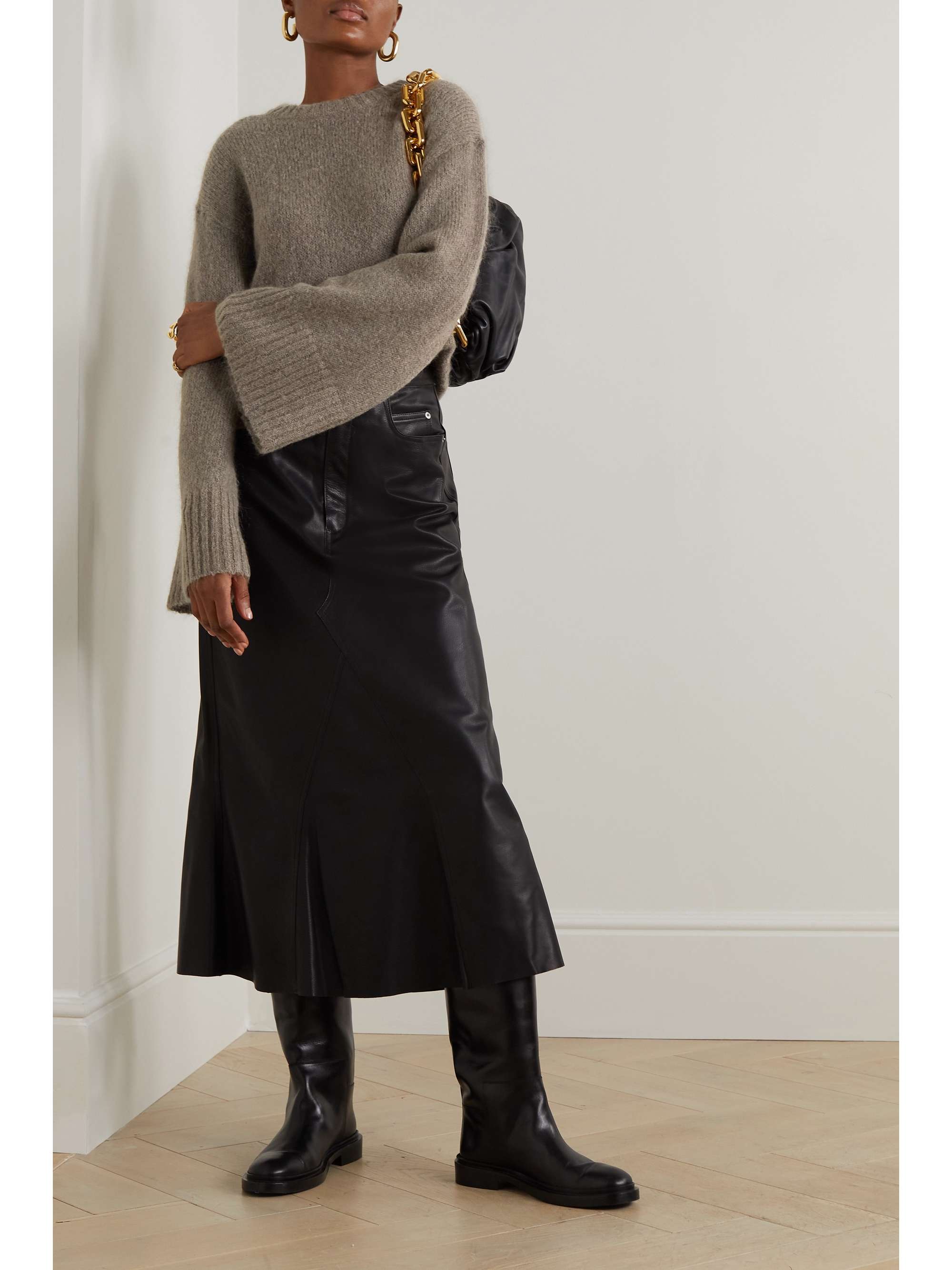 BY MALENE BIRGER Cierra brushed knitted sweater | NET-A-PORTER