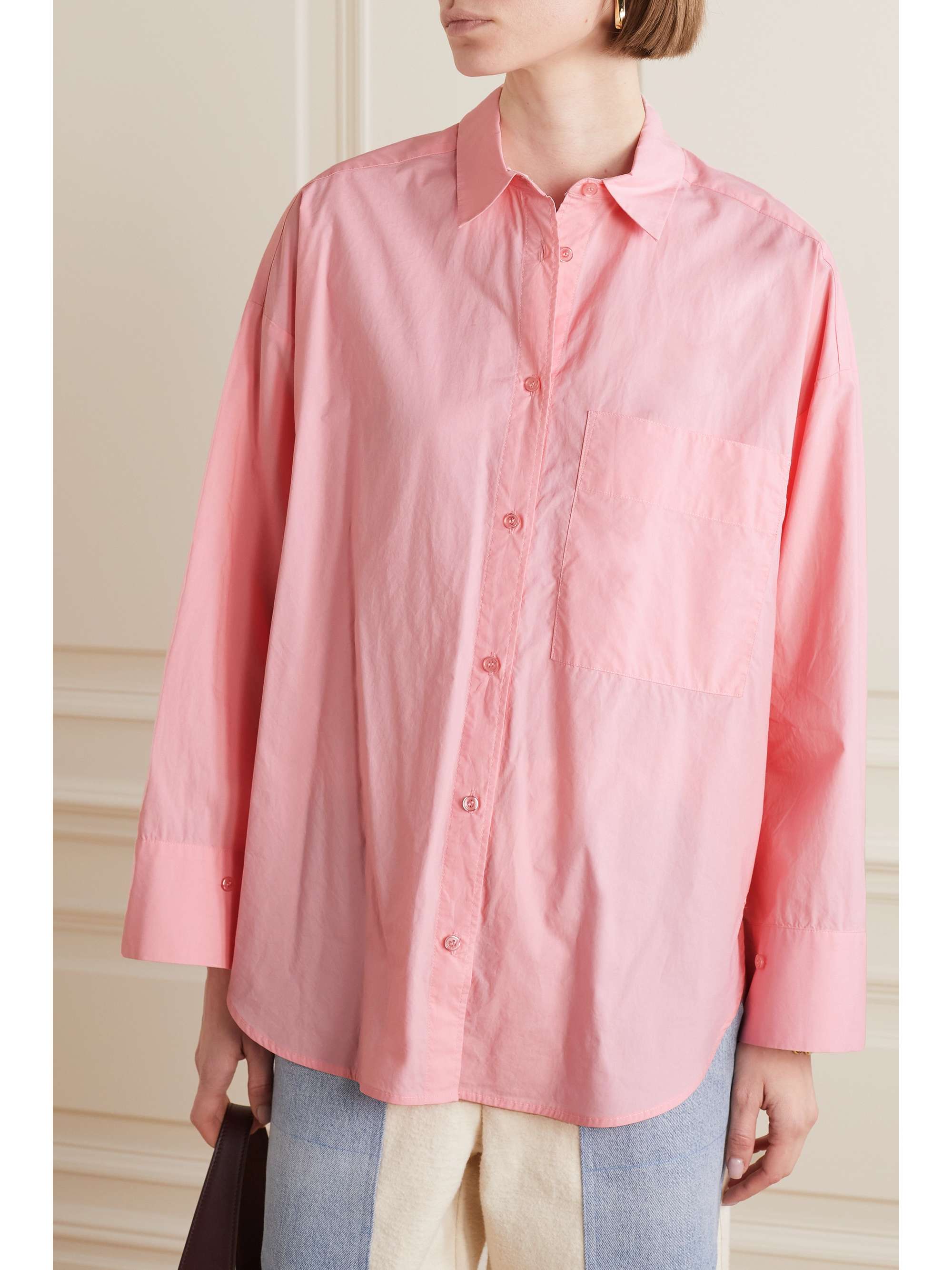 BY MALENE BIRGER Derris organic cotton-poplin shirt