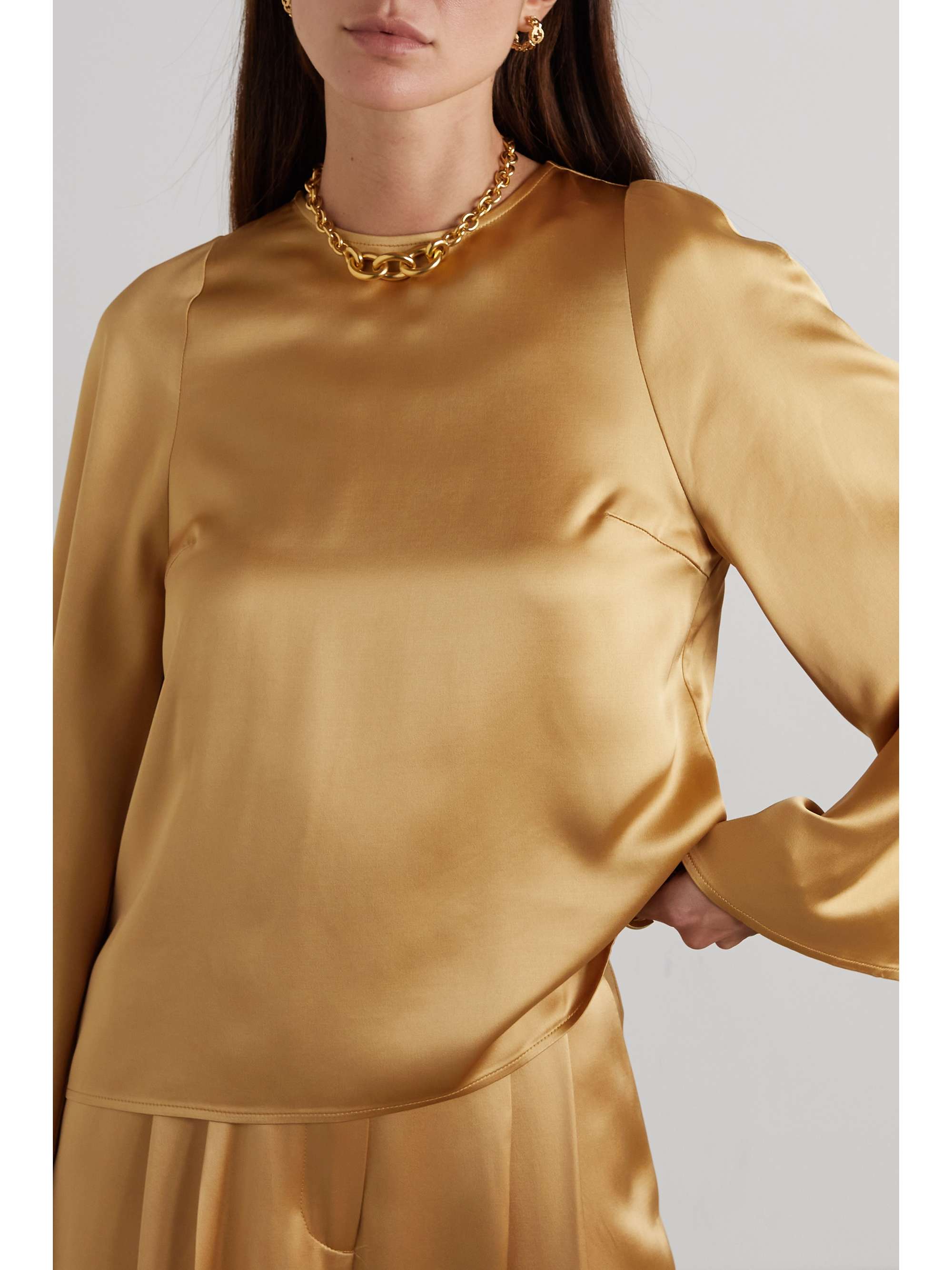 BY MALENE BIRGER Brynnas satin blouse