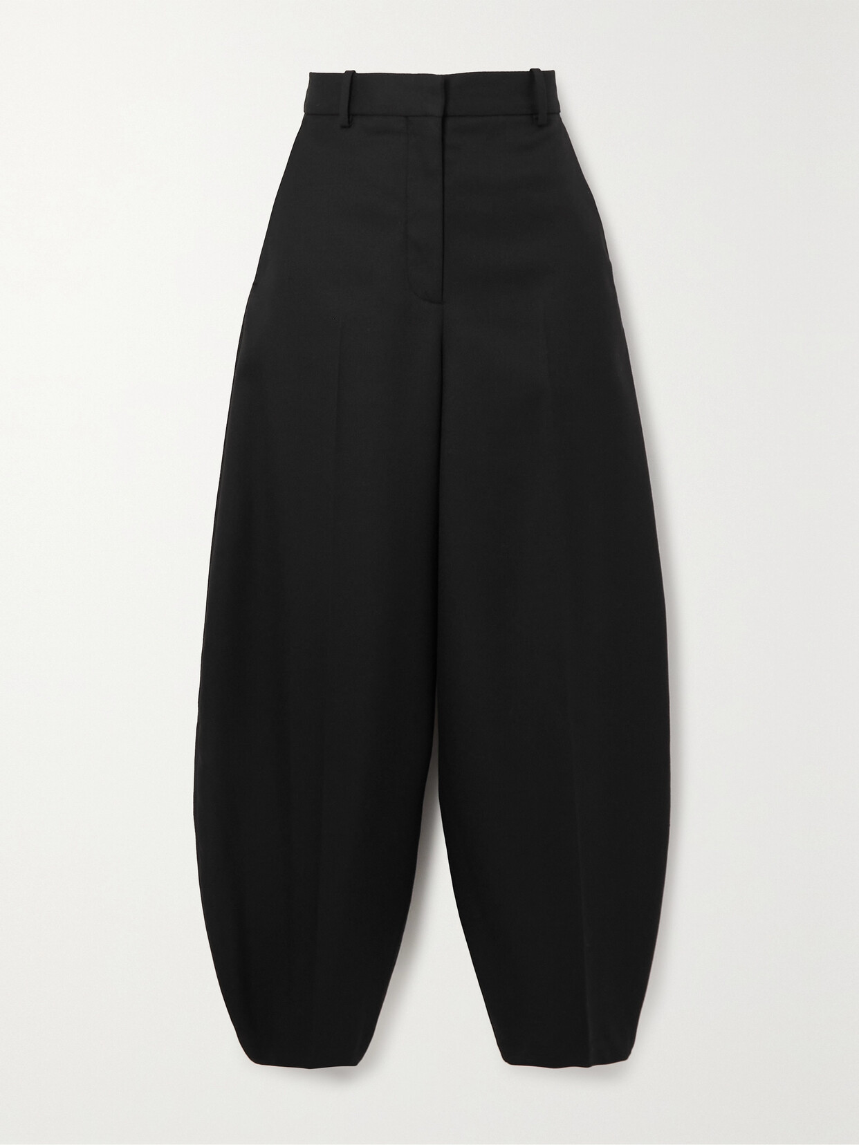 By Malene Birger - Carlien Stretch Recycled-twill Tapered Pants - Black