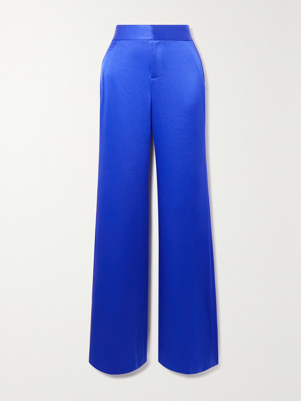 Alice + Olivia - Deanna Satin Pants - Blue