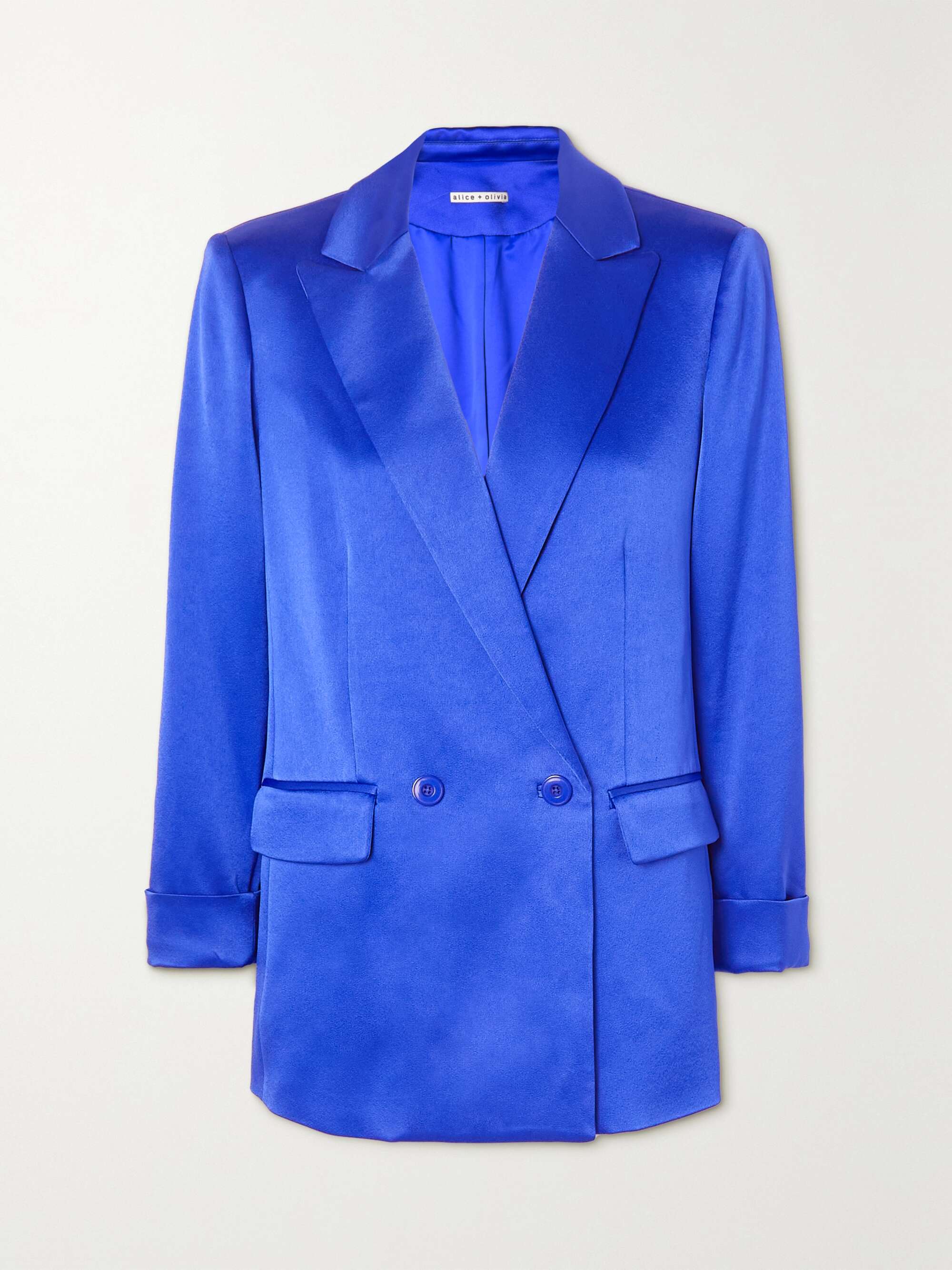 Alice and olivia blue best sale blazer