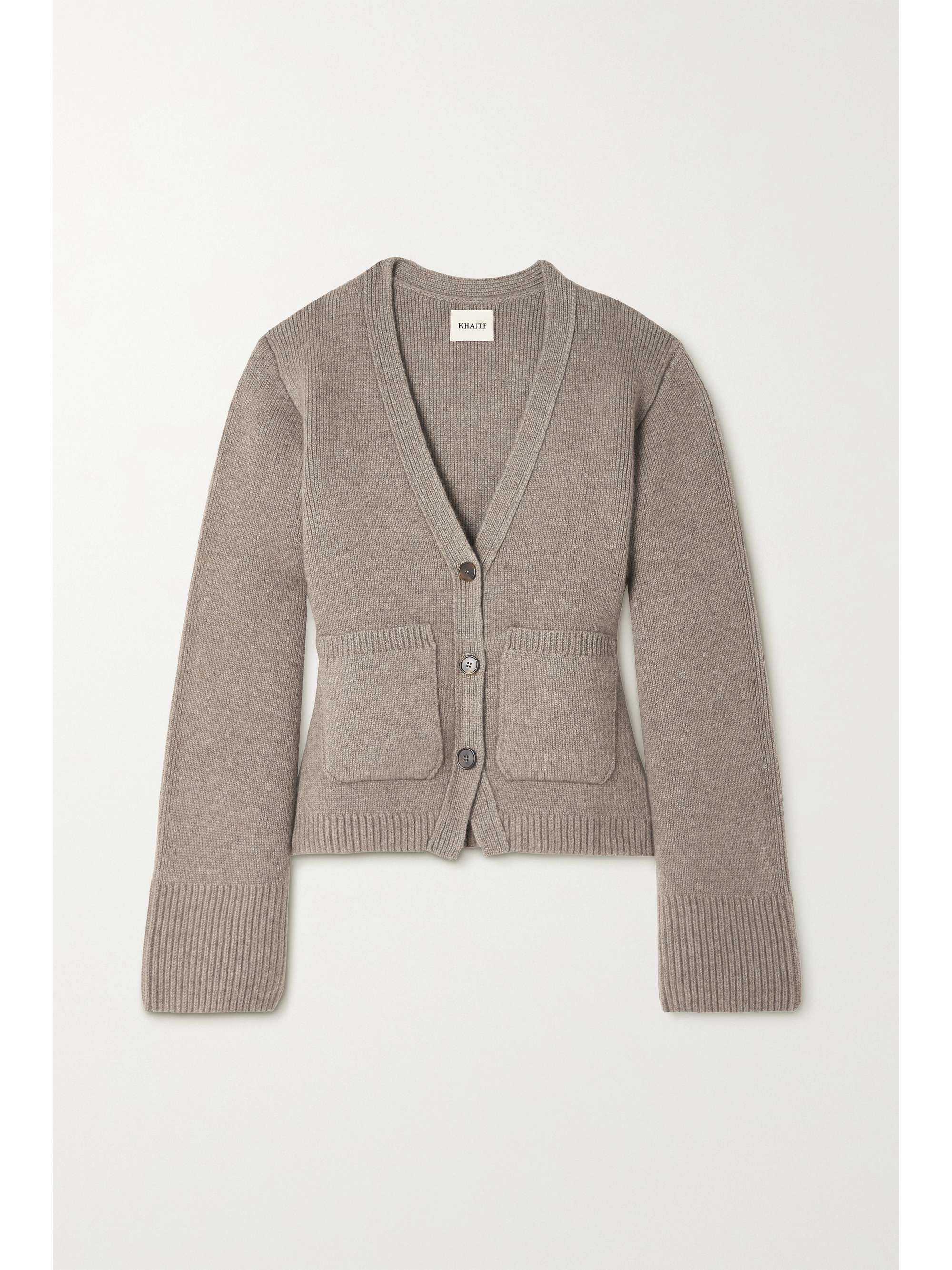 KHAITE - Scarlet Cashmere Cardigan - Brown - Small - Net A Porter