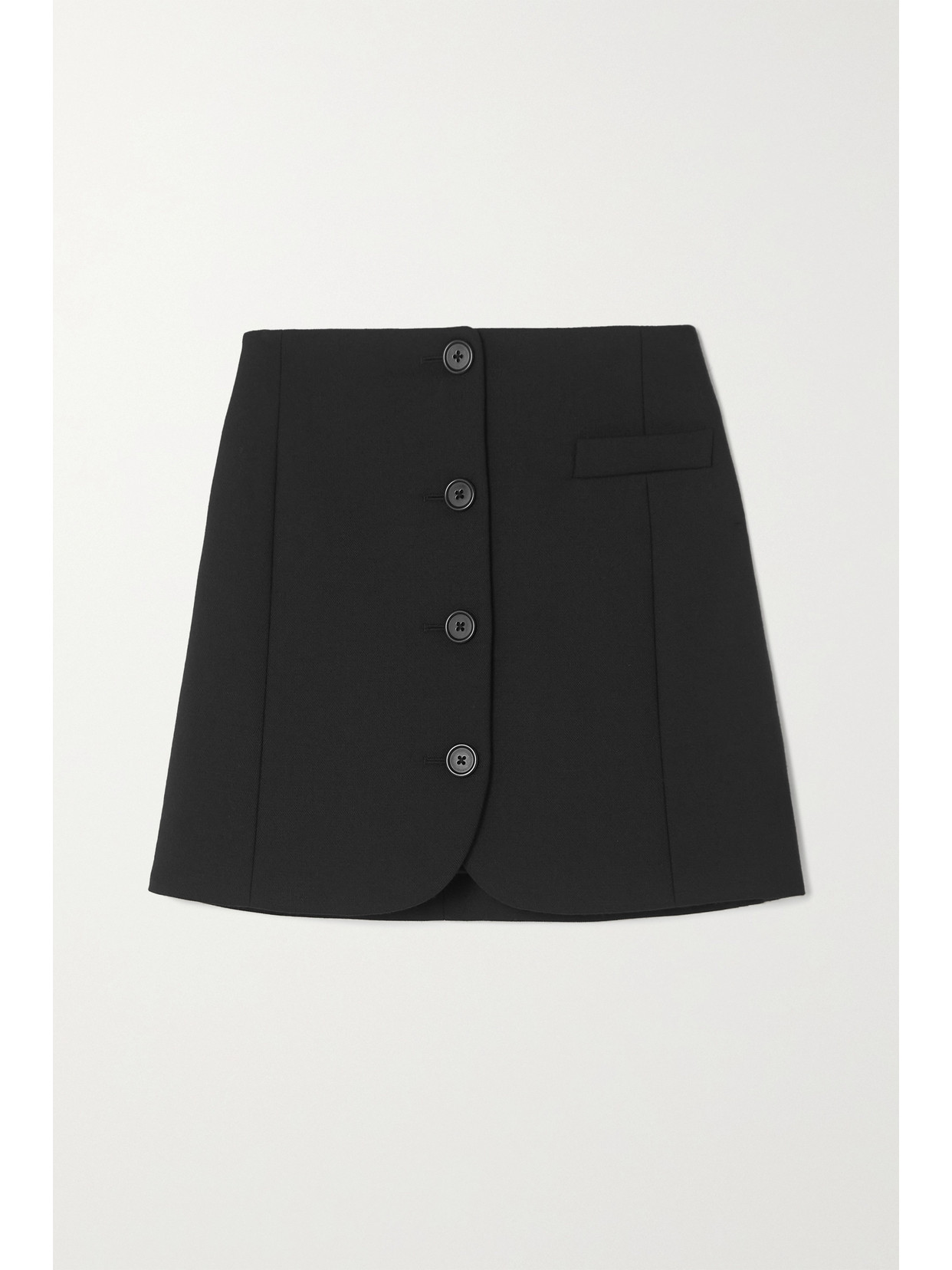 HELMUT LANG TWILL MINI SKIRT