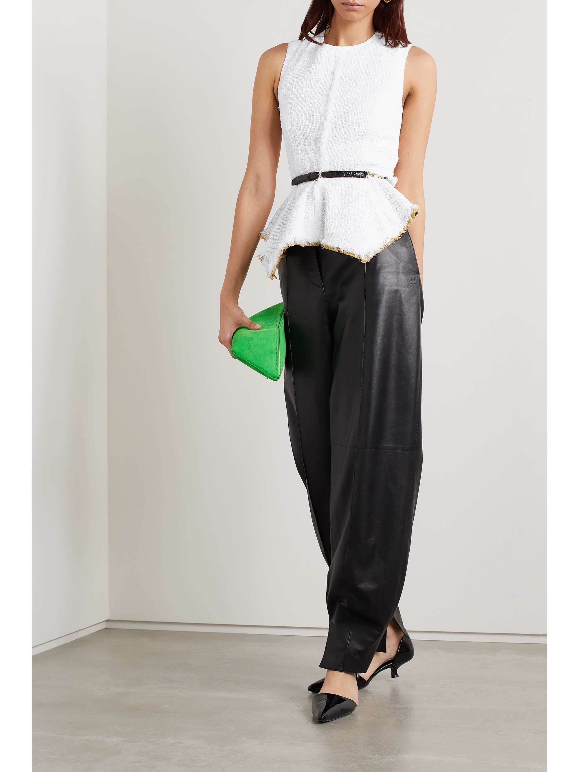Bcbg tori on sale peplum top