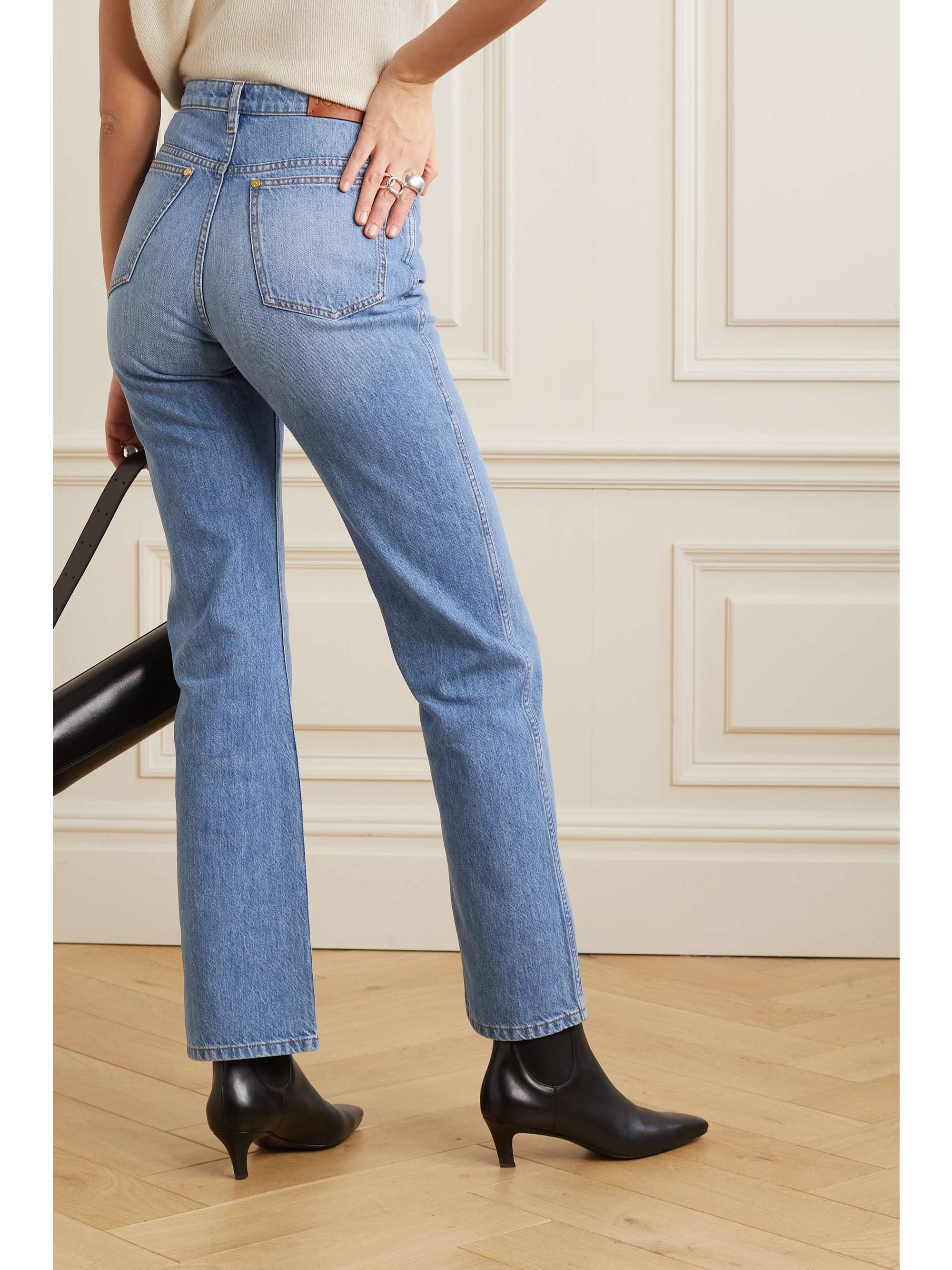 JOSEPH Fulham high-rise flared jeans