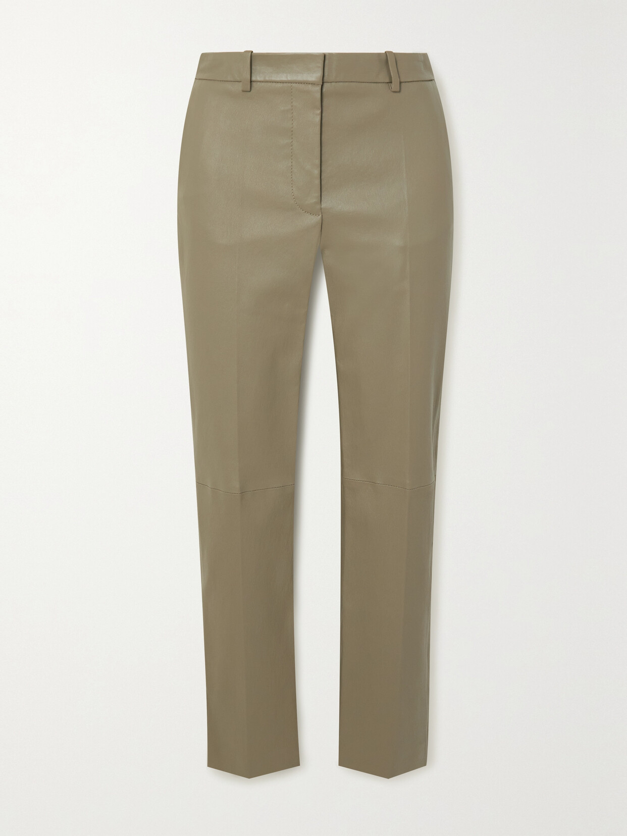 Joseph - Coleman Leather Skinny Pants - Brown