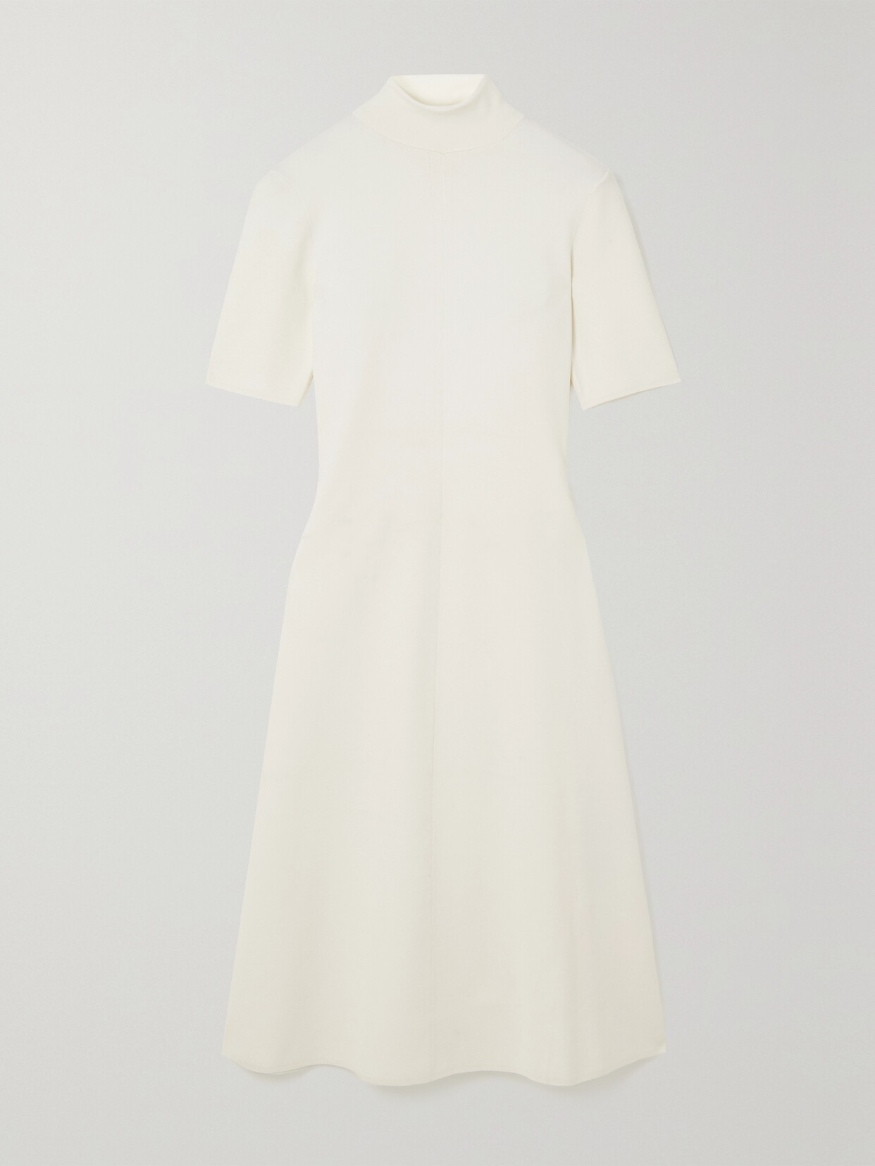 Joseph - Pointelle-knit Silk-blend Midi Dress - Ivory