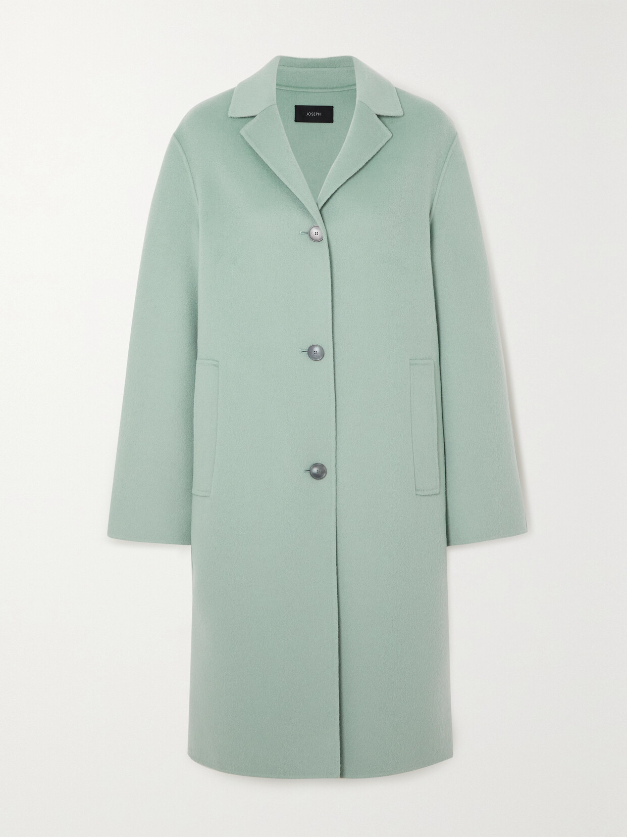 Joseph - Caia Wool And Cashmere-blend Felt Coat - Green