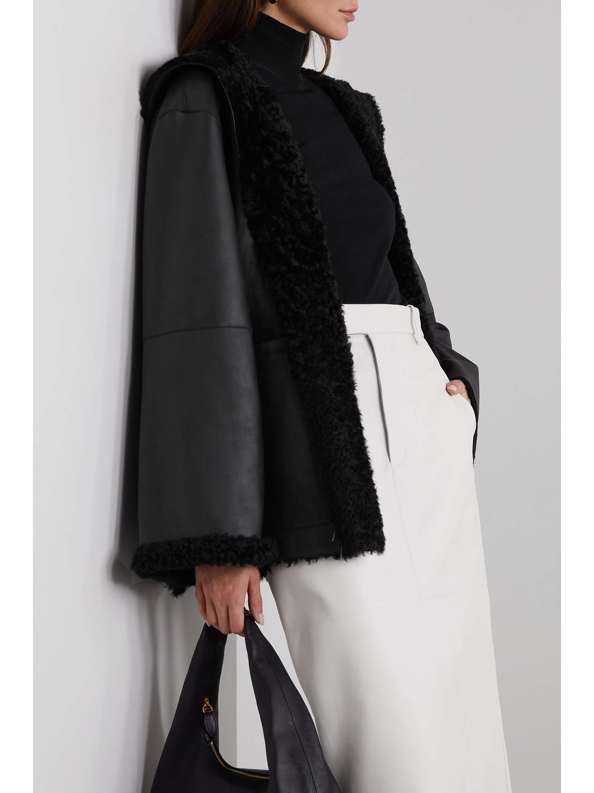 JOSEPH Cosser reversible shearling jacket