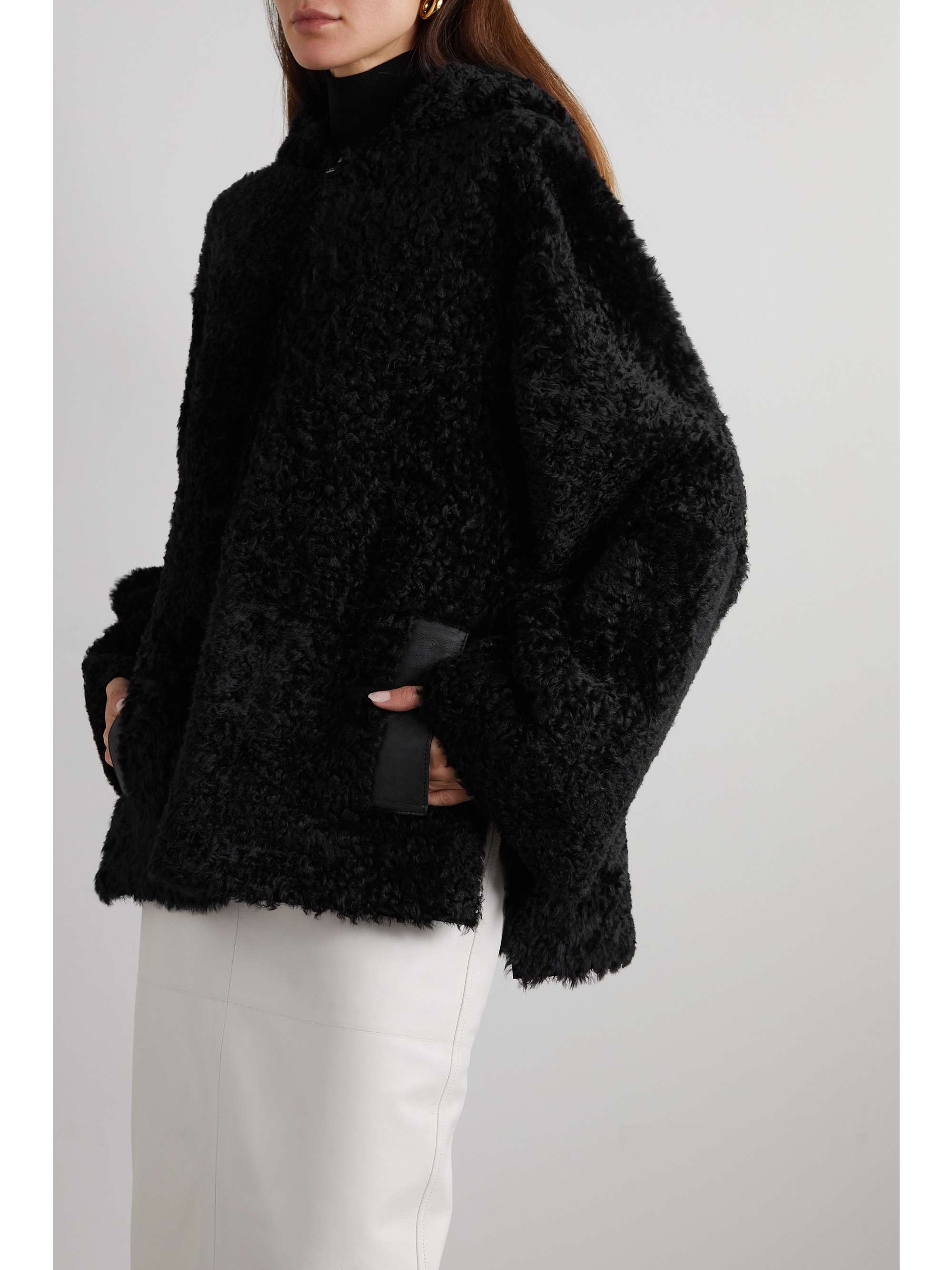 JOSEPH Cosser reversible shearling jacket | NET-A-PORTER