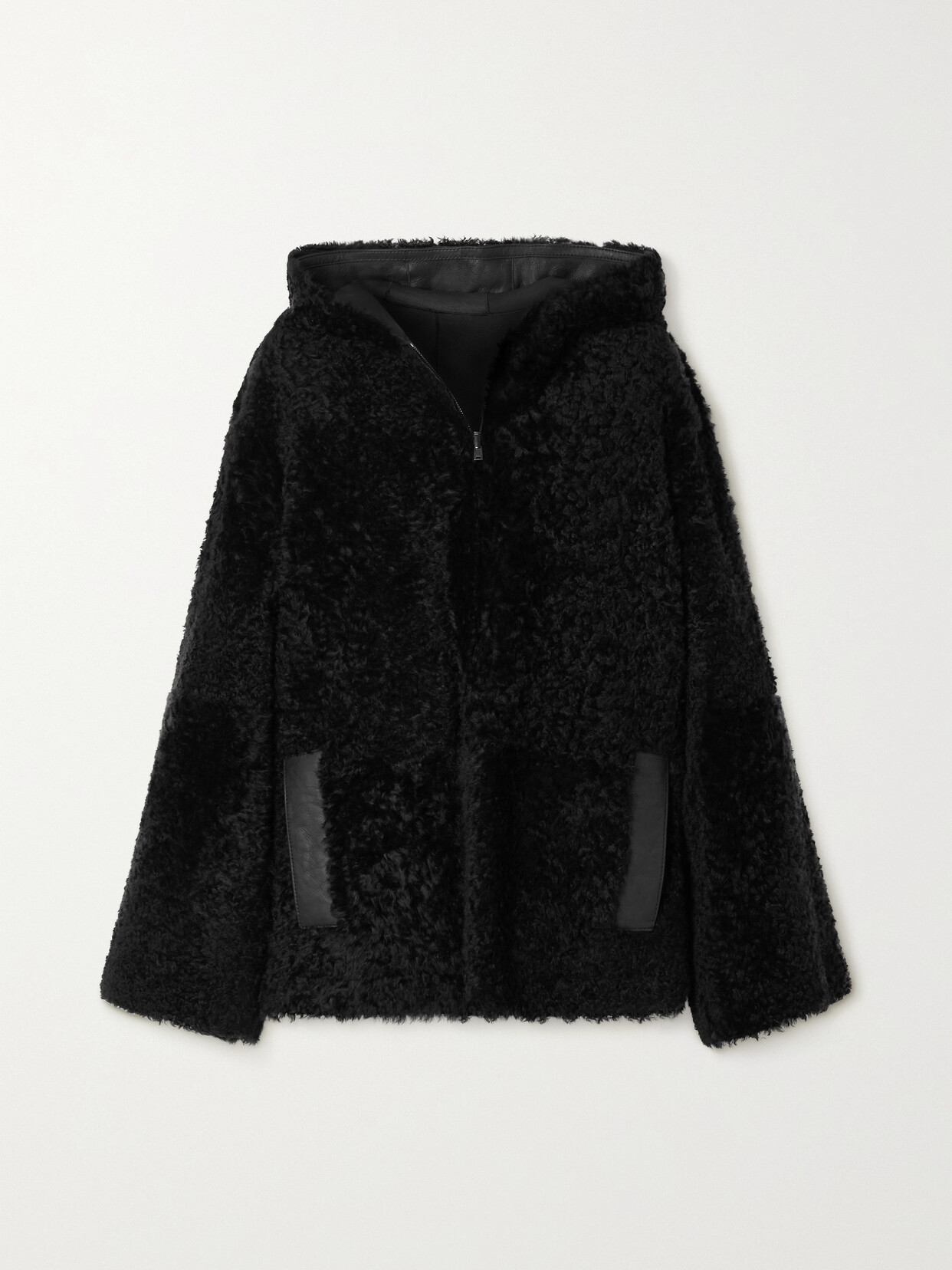 Joseph - Cosser Reversible Shearling Jacket - Black