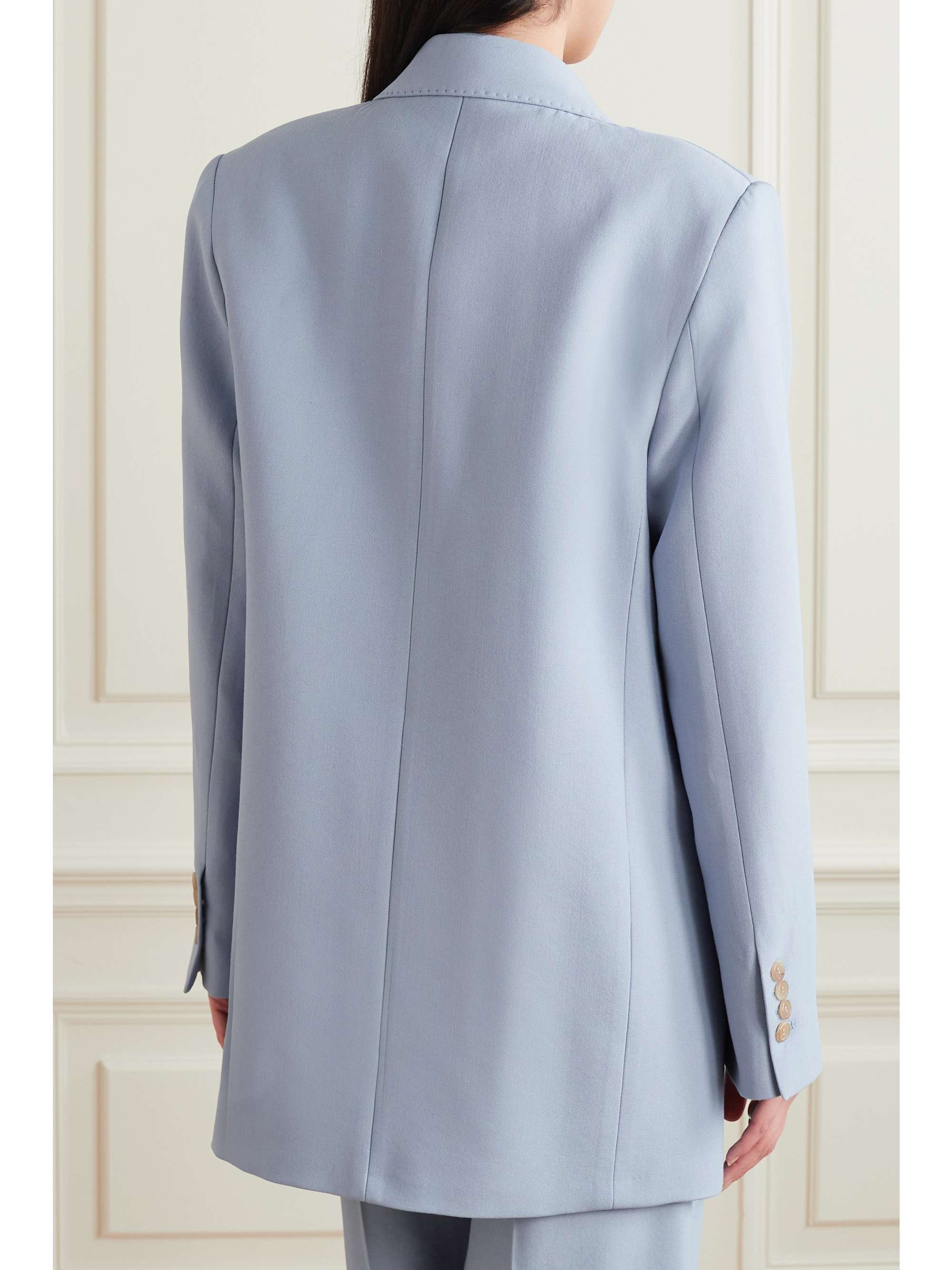 KHAITE Balton doppelreihiger Blazer aus einer Wollmischung