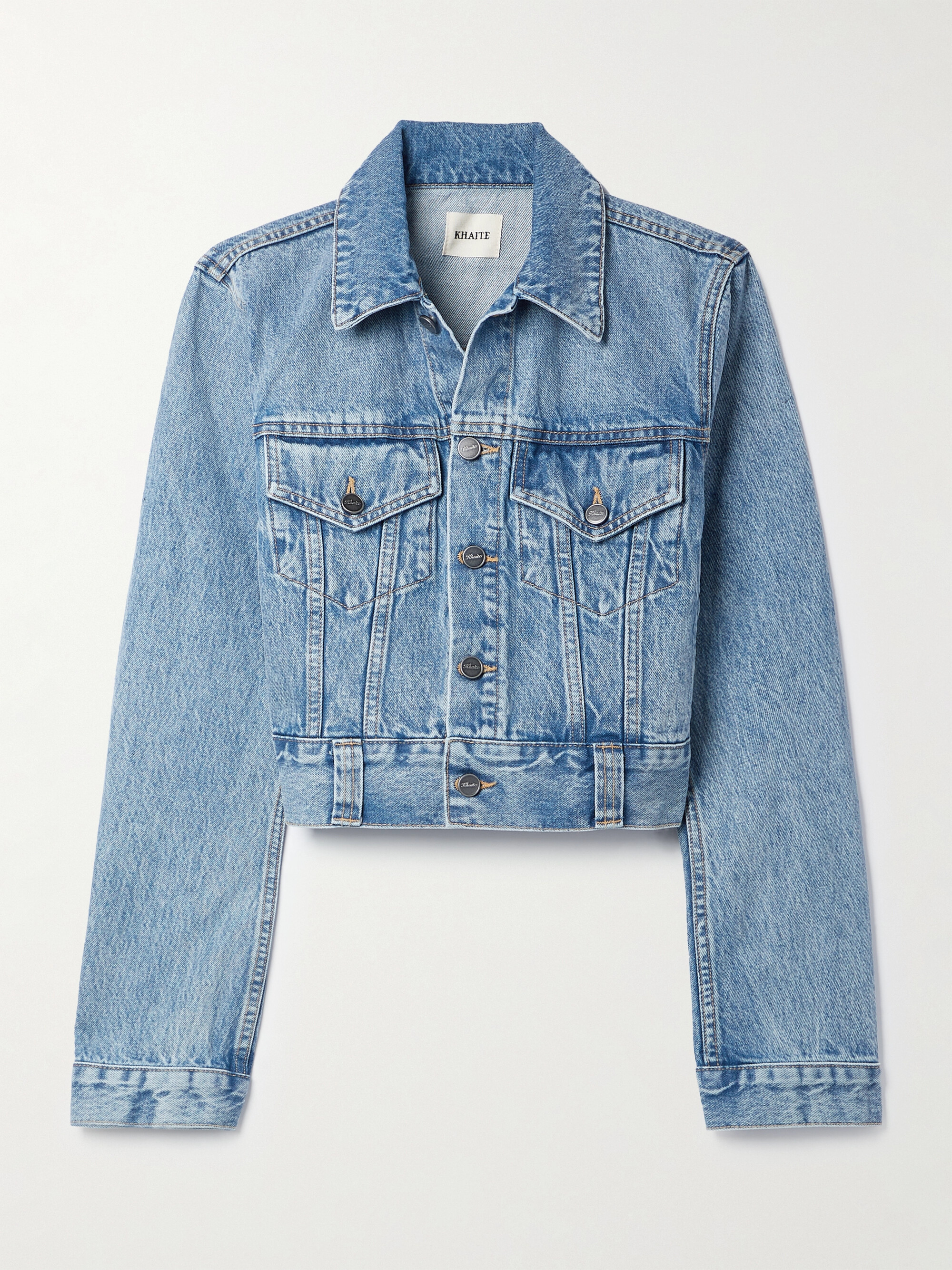 KHAITE Rizzo denim jacket thumbnail