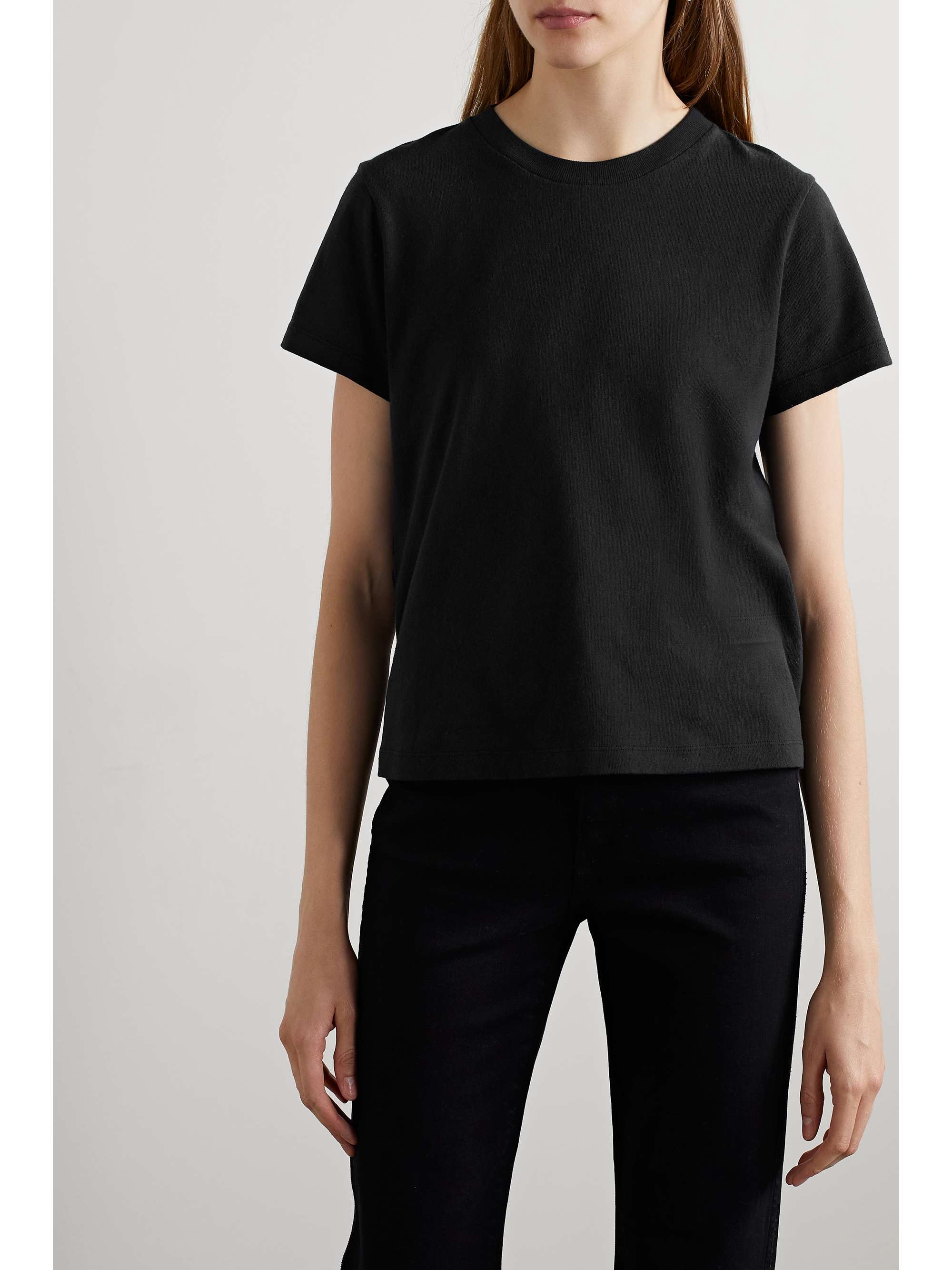 KHAITE Emmylou cotton-jersey T-shirt