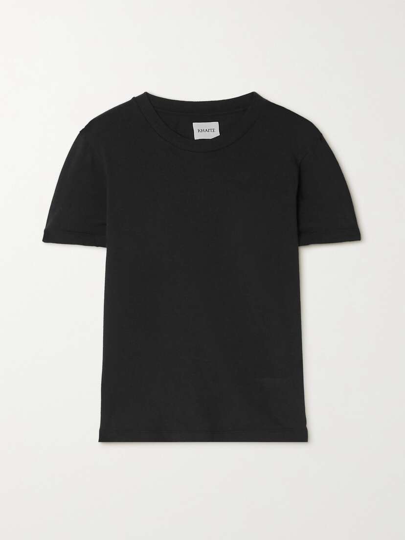 Khaite Emmylou Cotton-jersey T-shirt