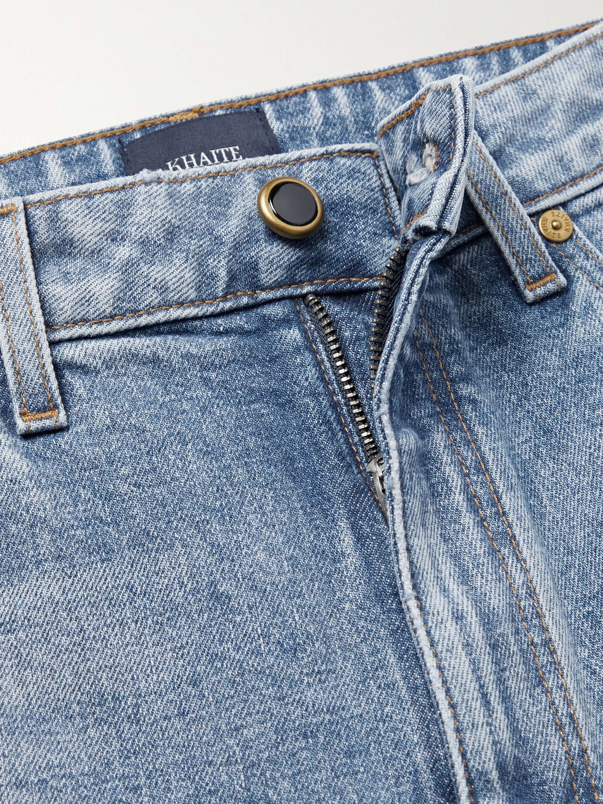 KHAITE Danielle hoch sitzende Jeans mit geradem Bein