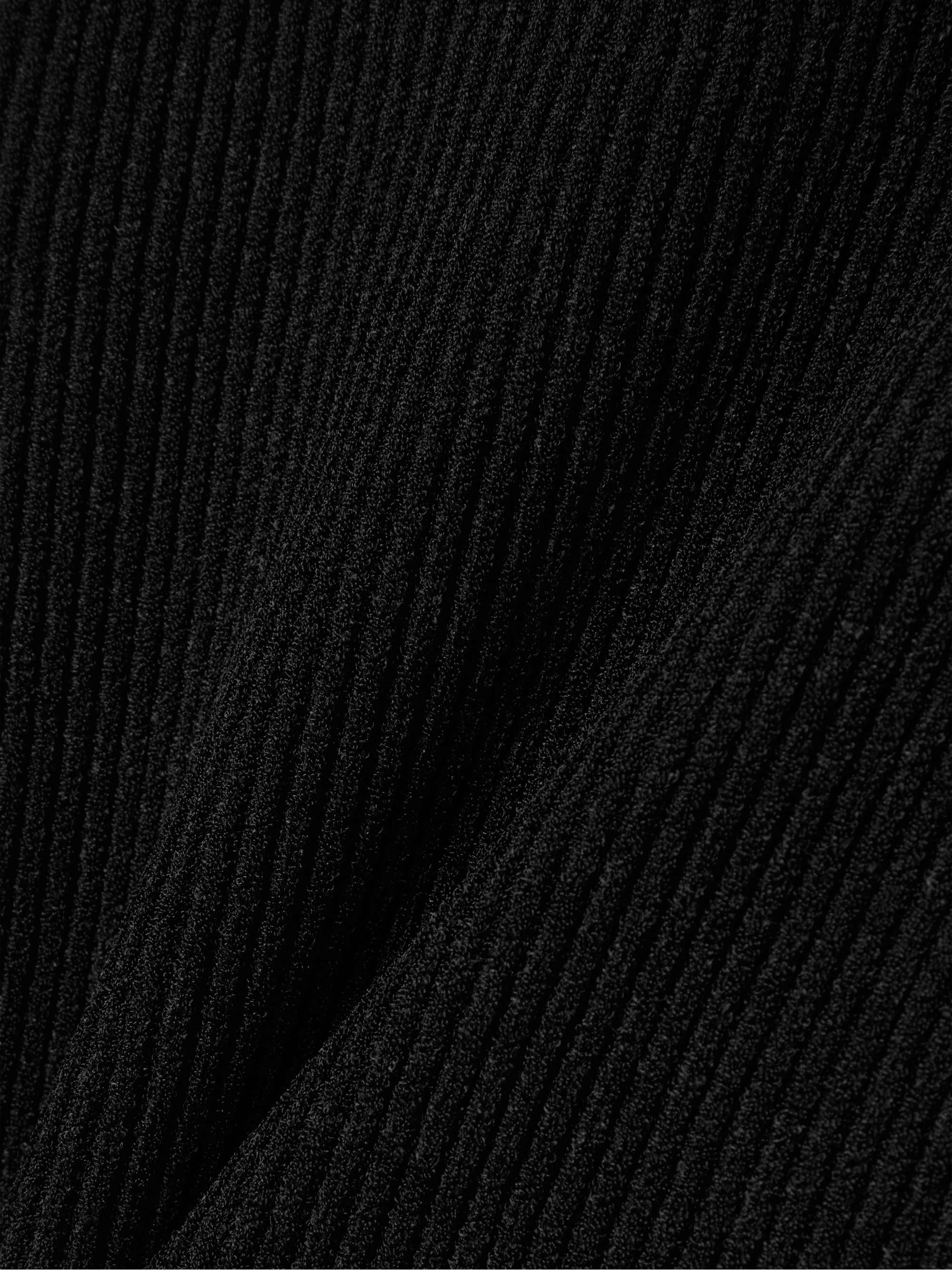 KHAITE Rumer strapless ribbed-knit midi dress