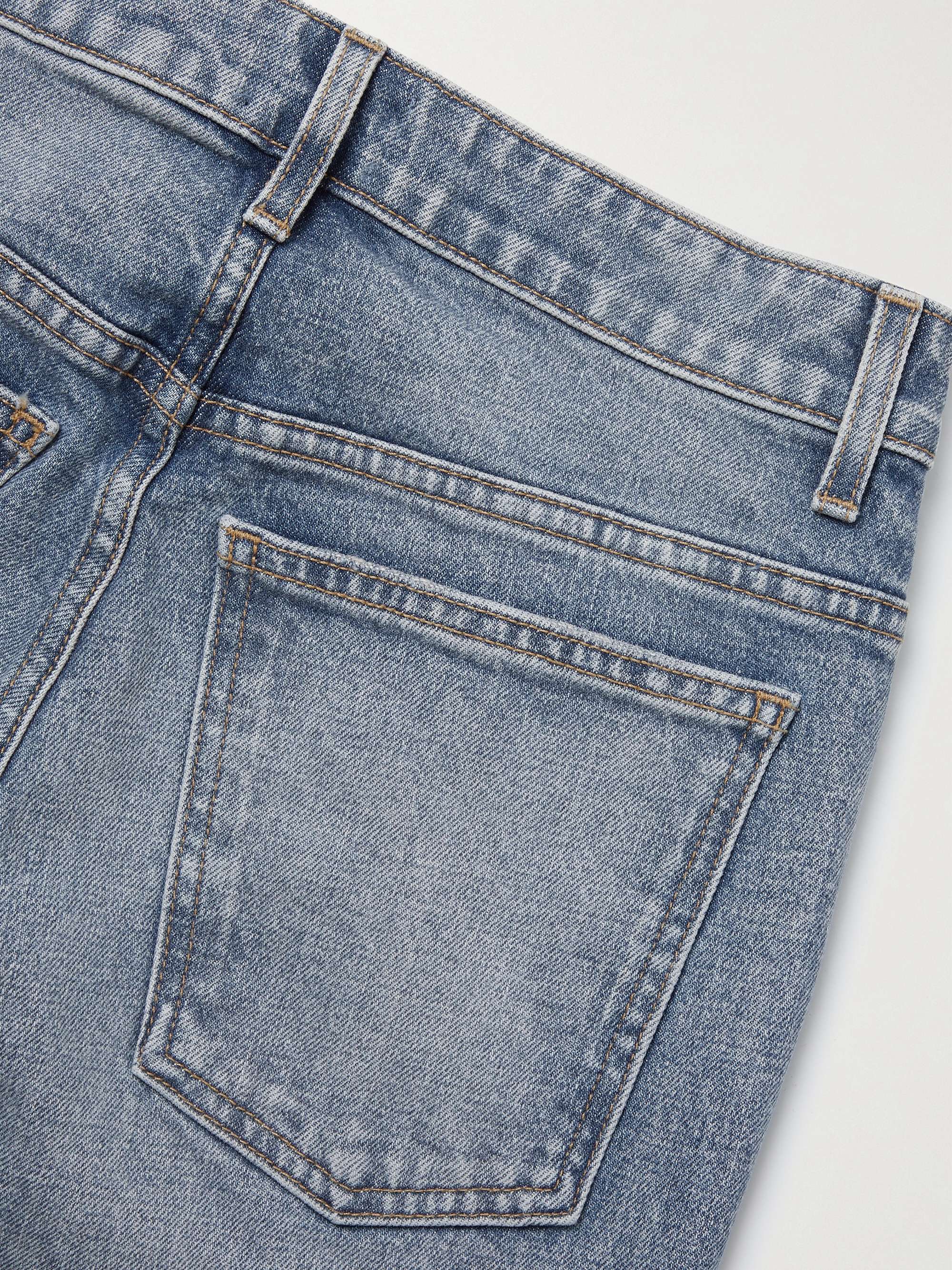 KHAITE Abigail cropped high-rise straight-leg jeans