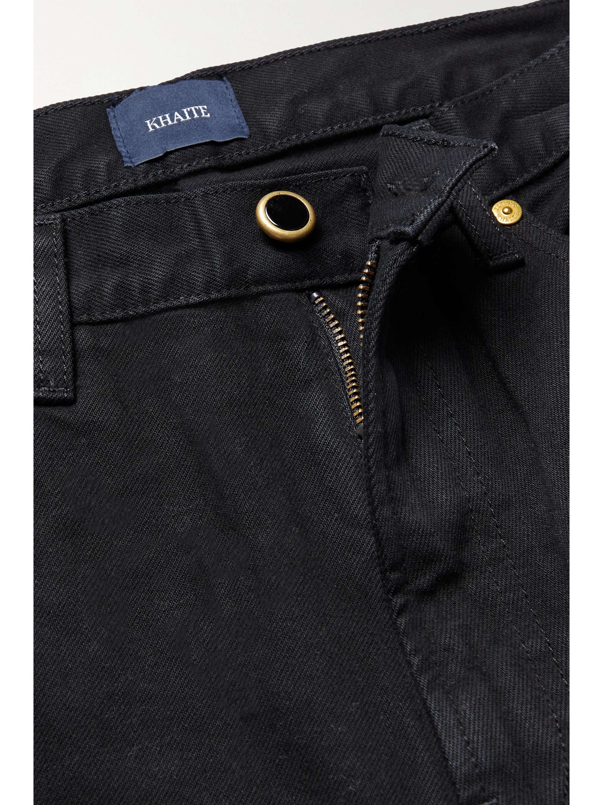 KHAITE Kyle tief sitzende Jeans mit geradem Bein