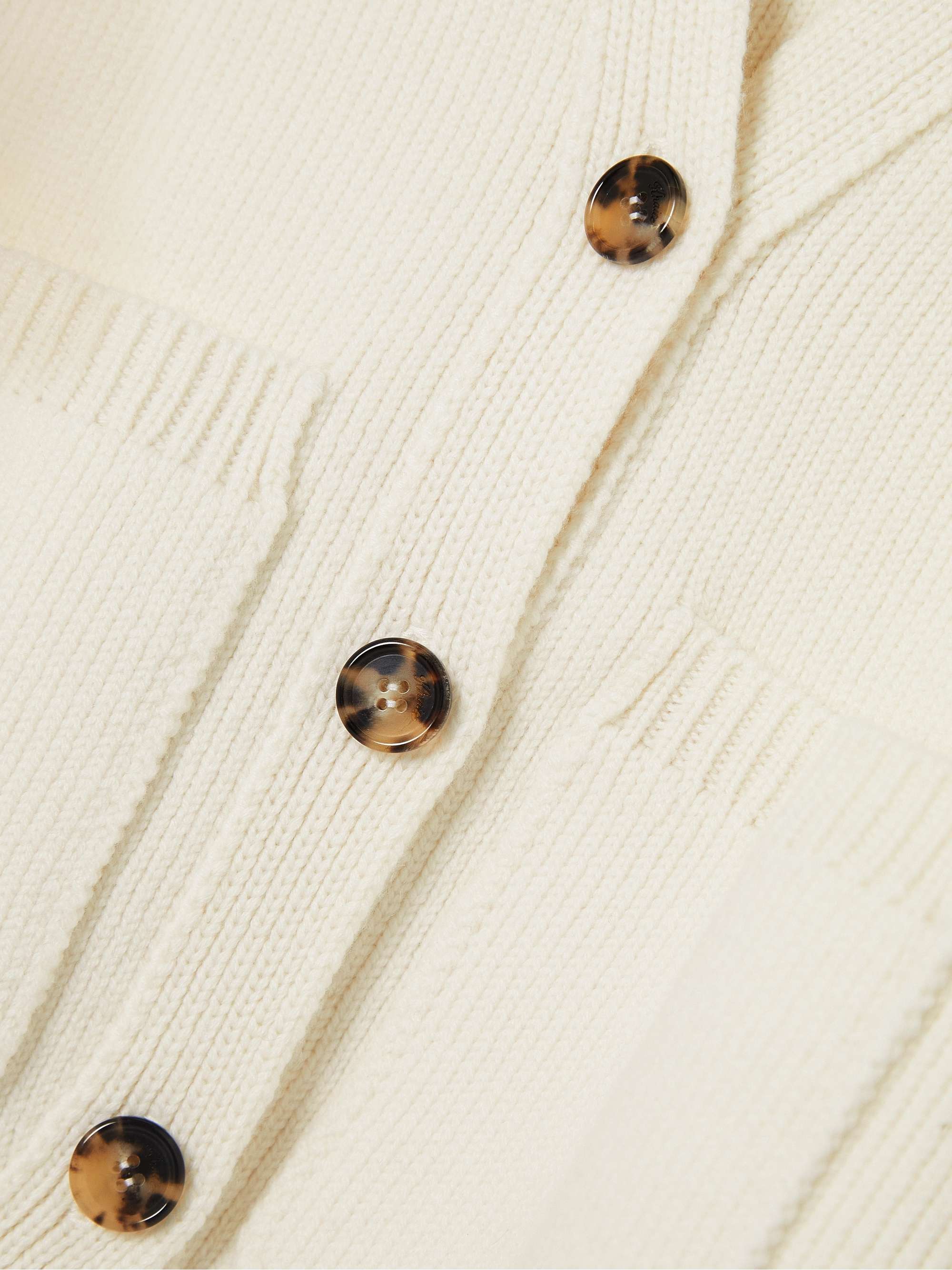 KHAITE Scarlet cashmere cardigan