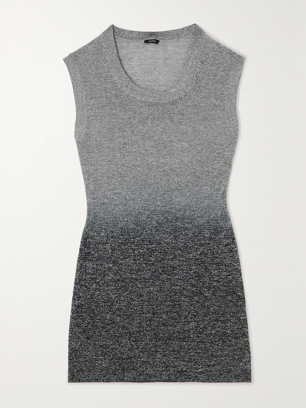 Joseph - Ombré Lurex Tank - Silver