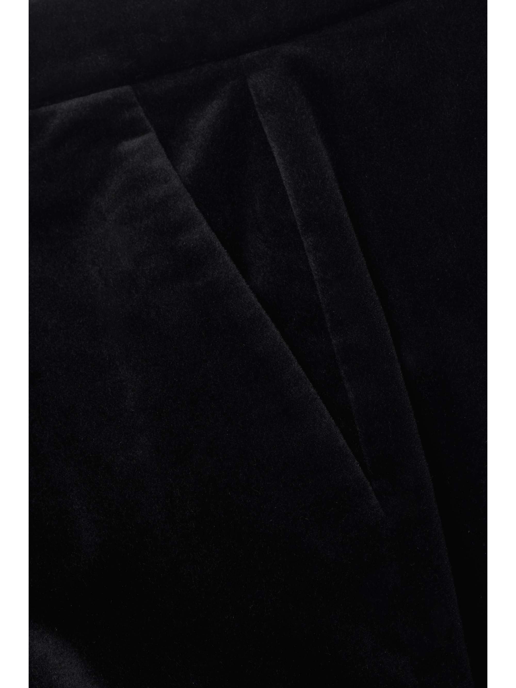 THEORY Treeca cropped cotton-blend velvet slim-leg pants