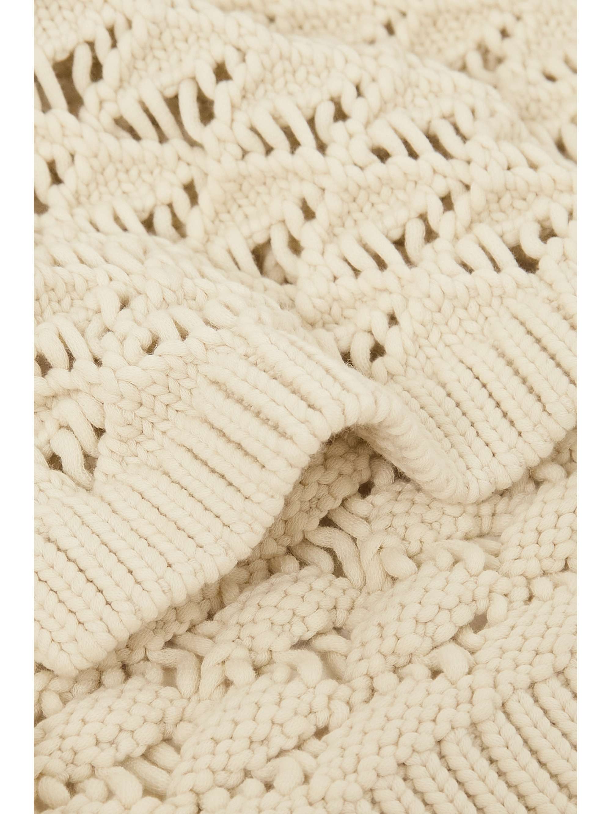 THEORY Crocheted cotton-blend vest