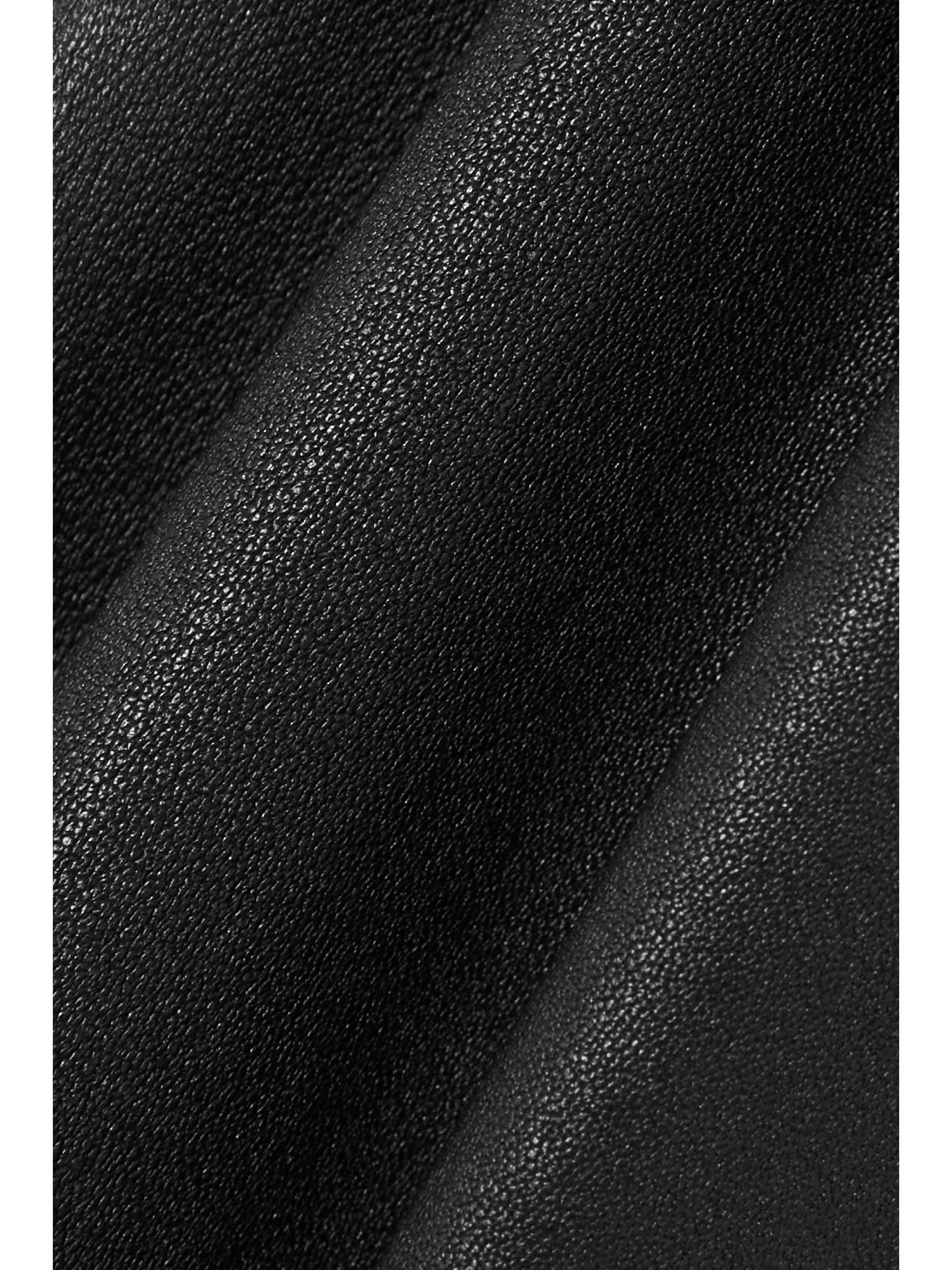 THEORY Adbelle leather leggings