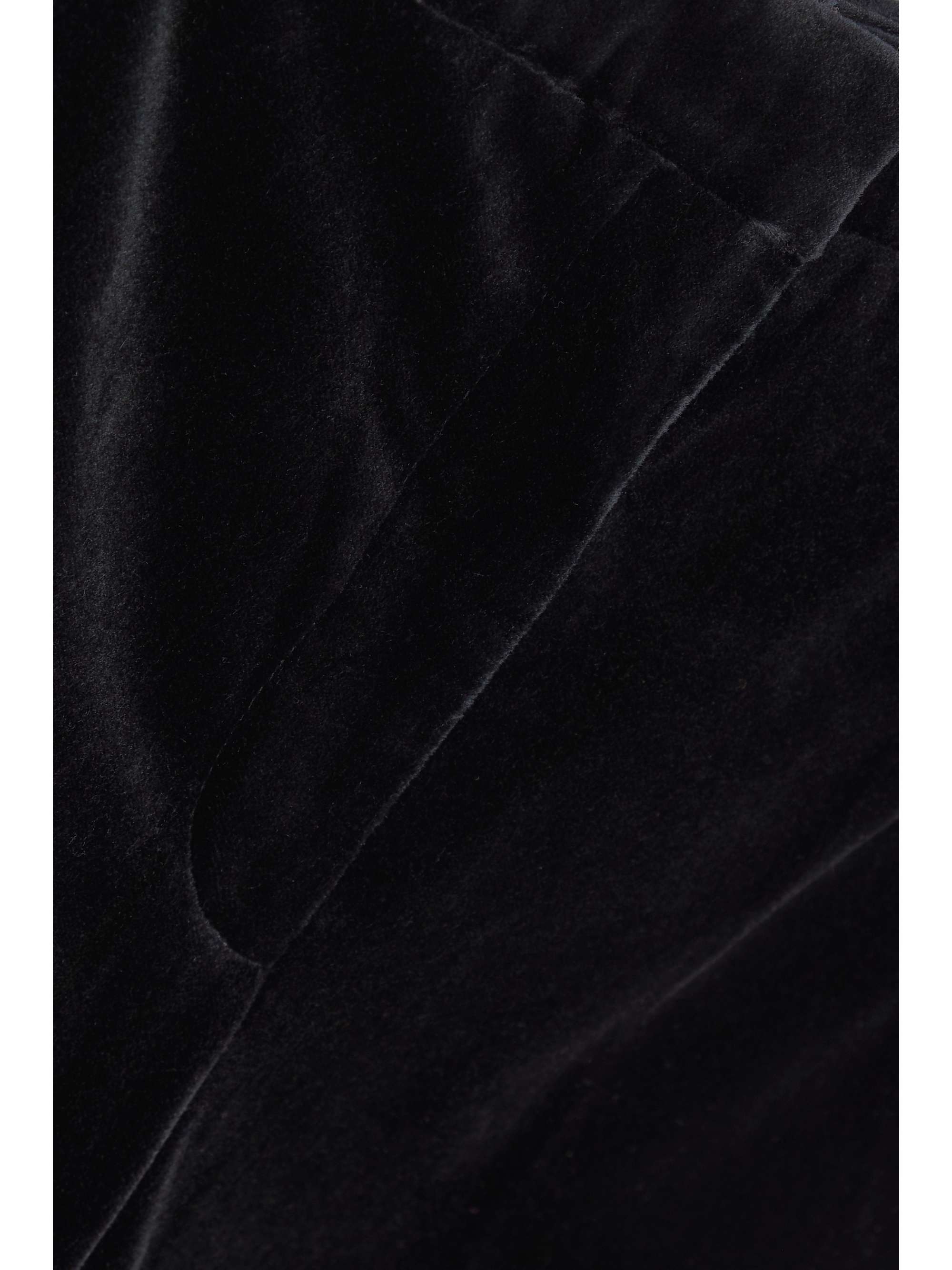 THEORY Demitria cotton-blend velvet flared pants