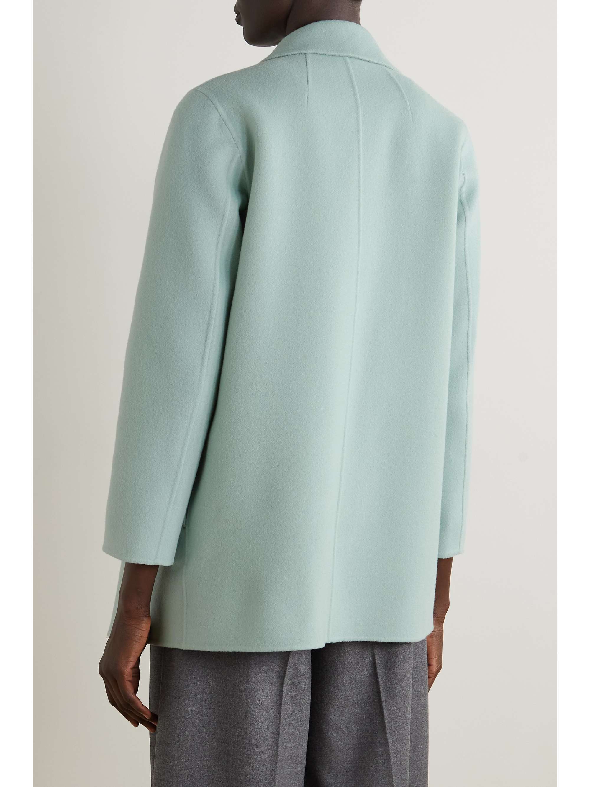 THEORY Clairene wool and cashmere-blend coat