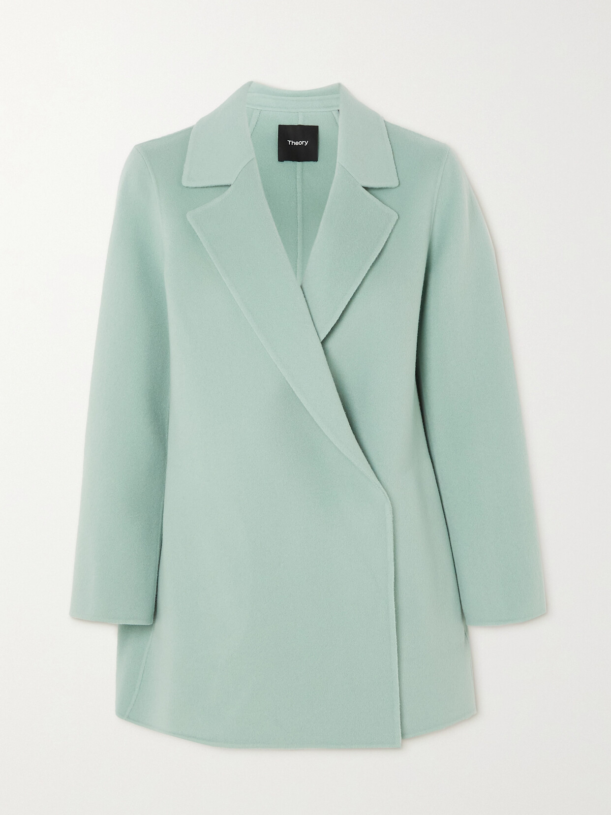 Theory - Clairene Wool And Cashmere-blend Coat - Green