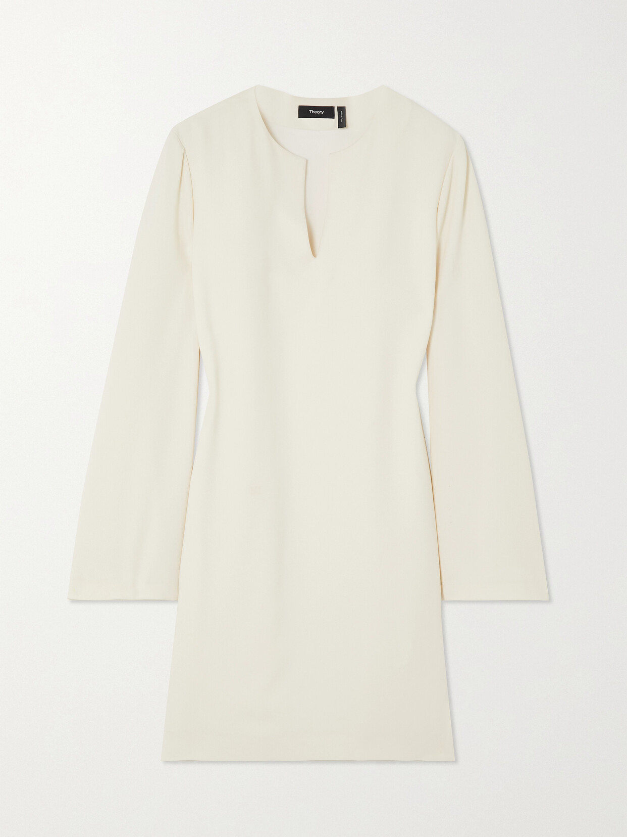 Theory - Admiral Crepe Mini Dress - Cream