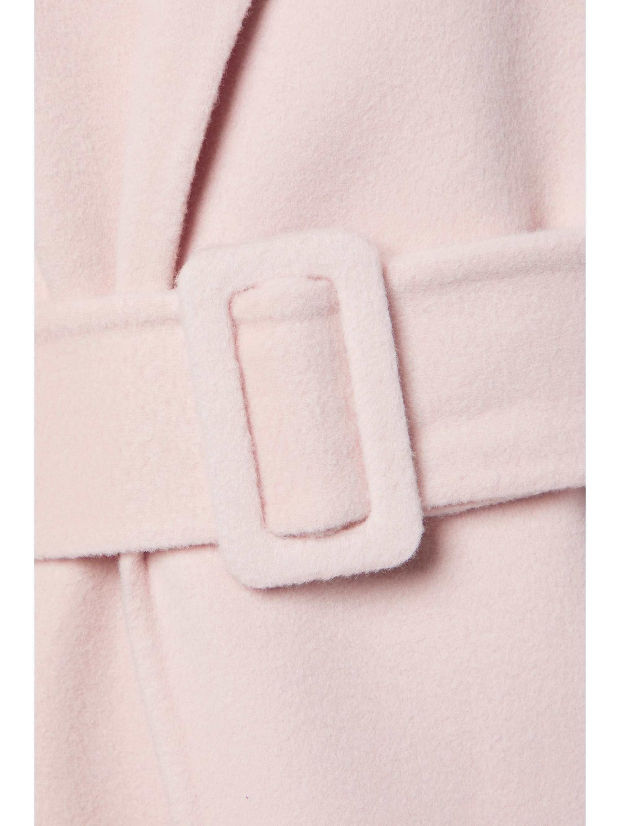 THEORY Belted wool and cashmere-blend trench coat