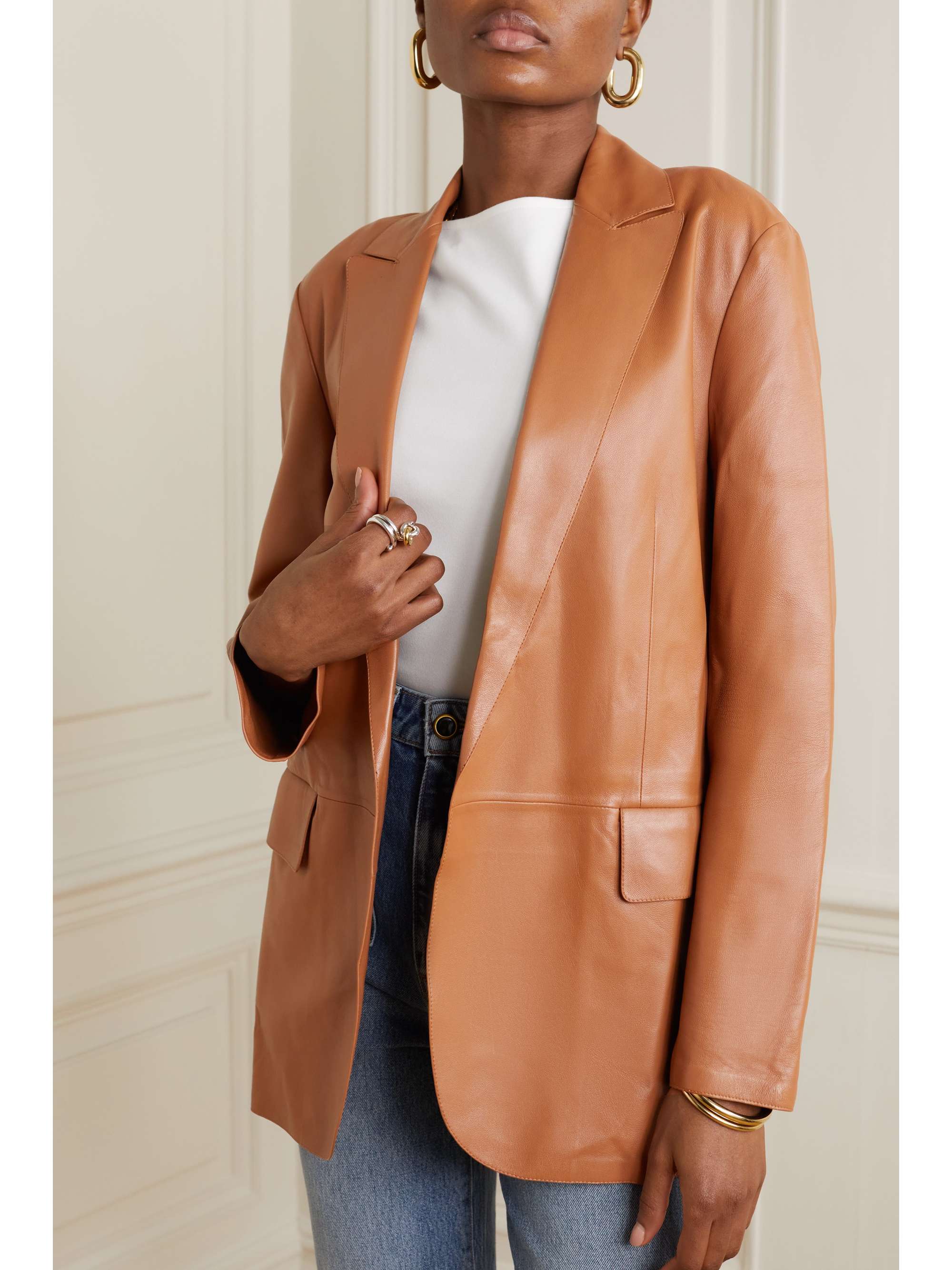 THEORY Leather jacket