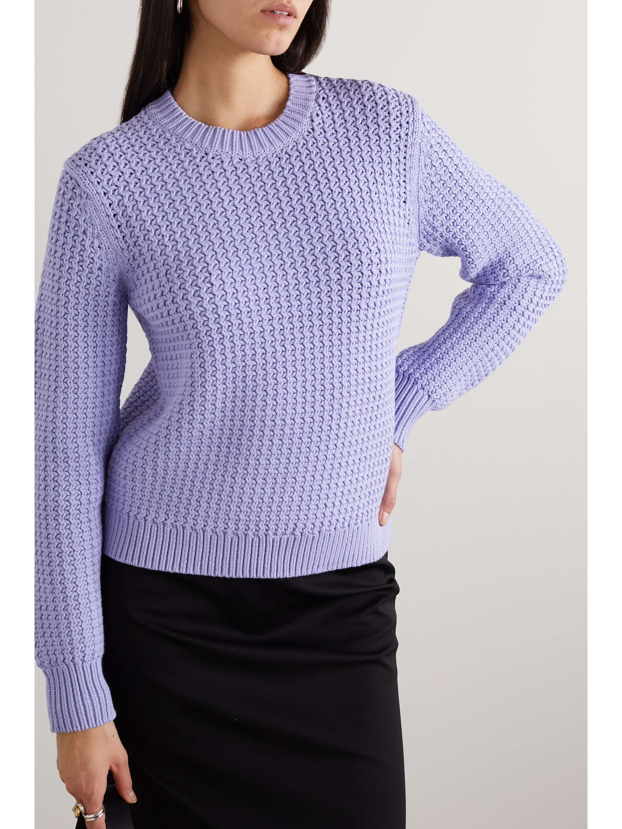 THEORY Cotton-blend sweater
