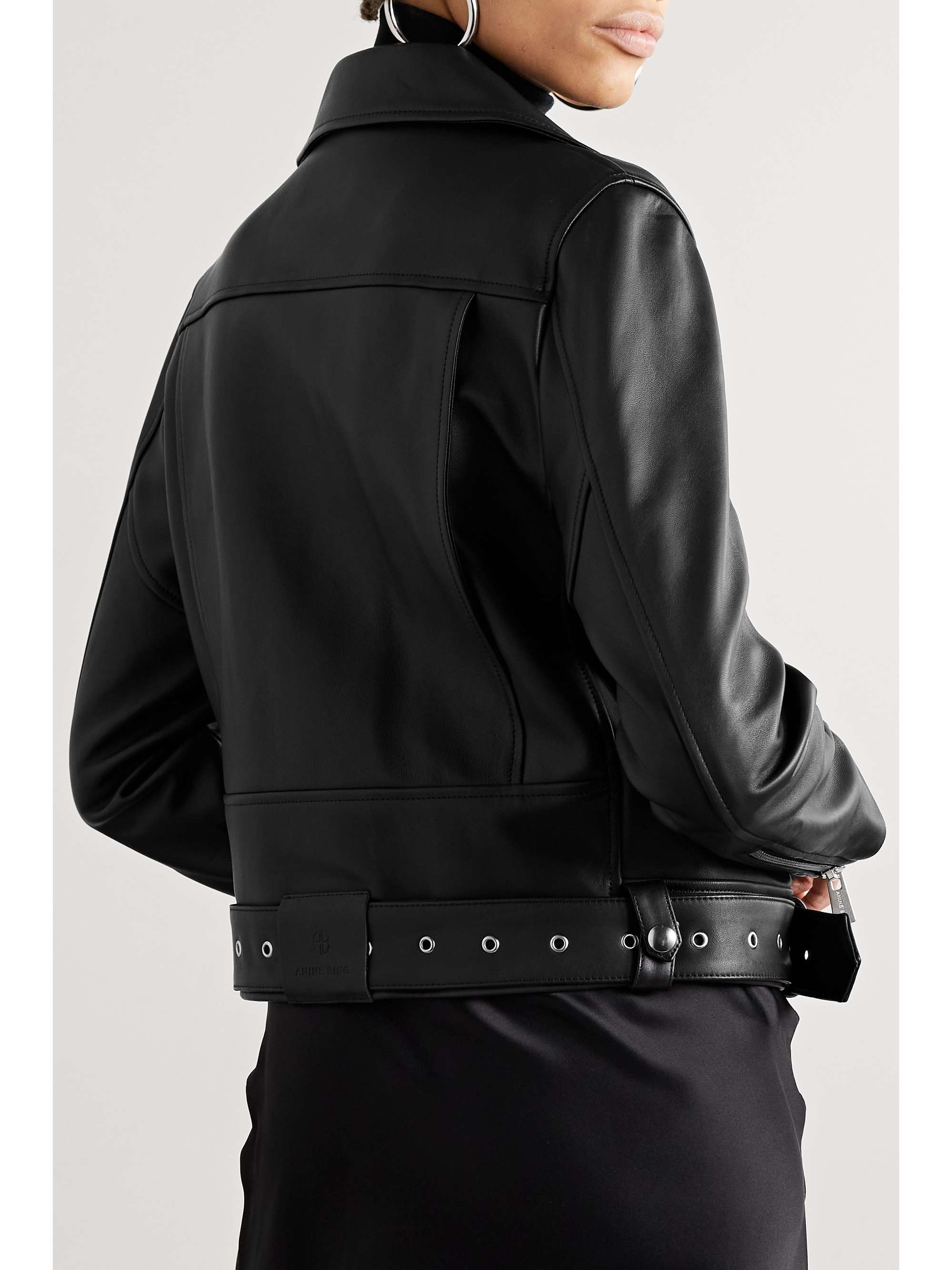 ANINE BING Benjamin leather biker jacket