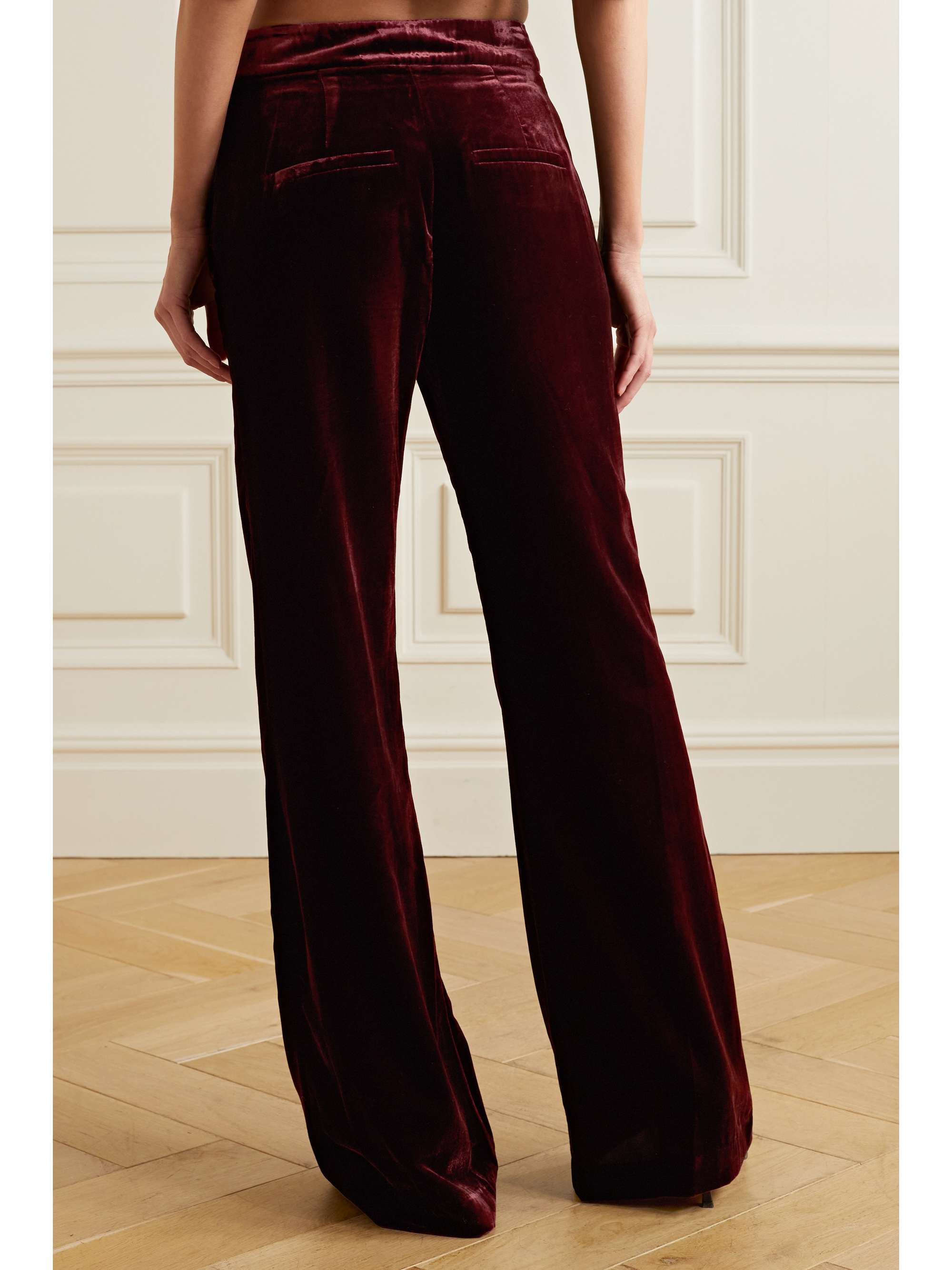 veronica beard velvet pants