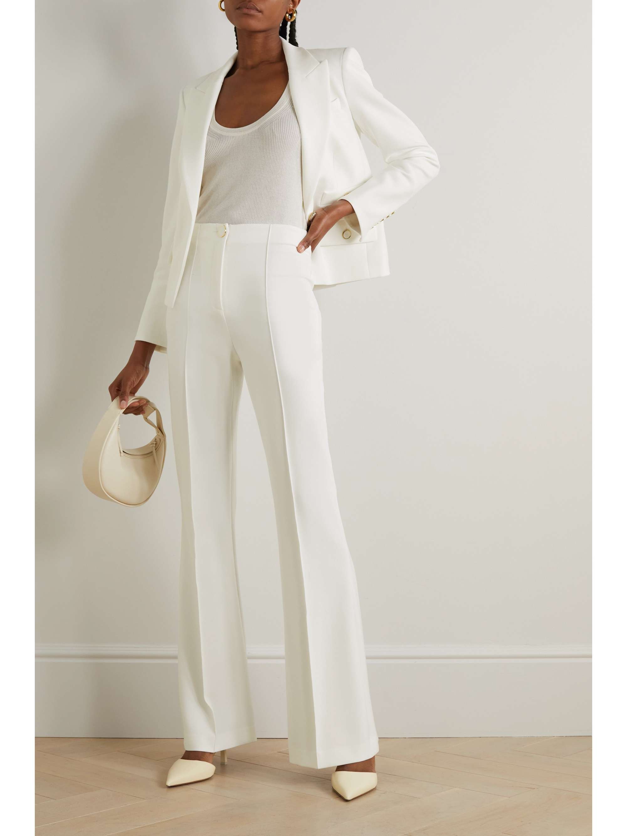 Veronica beard white pants hot sale