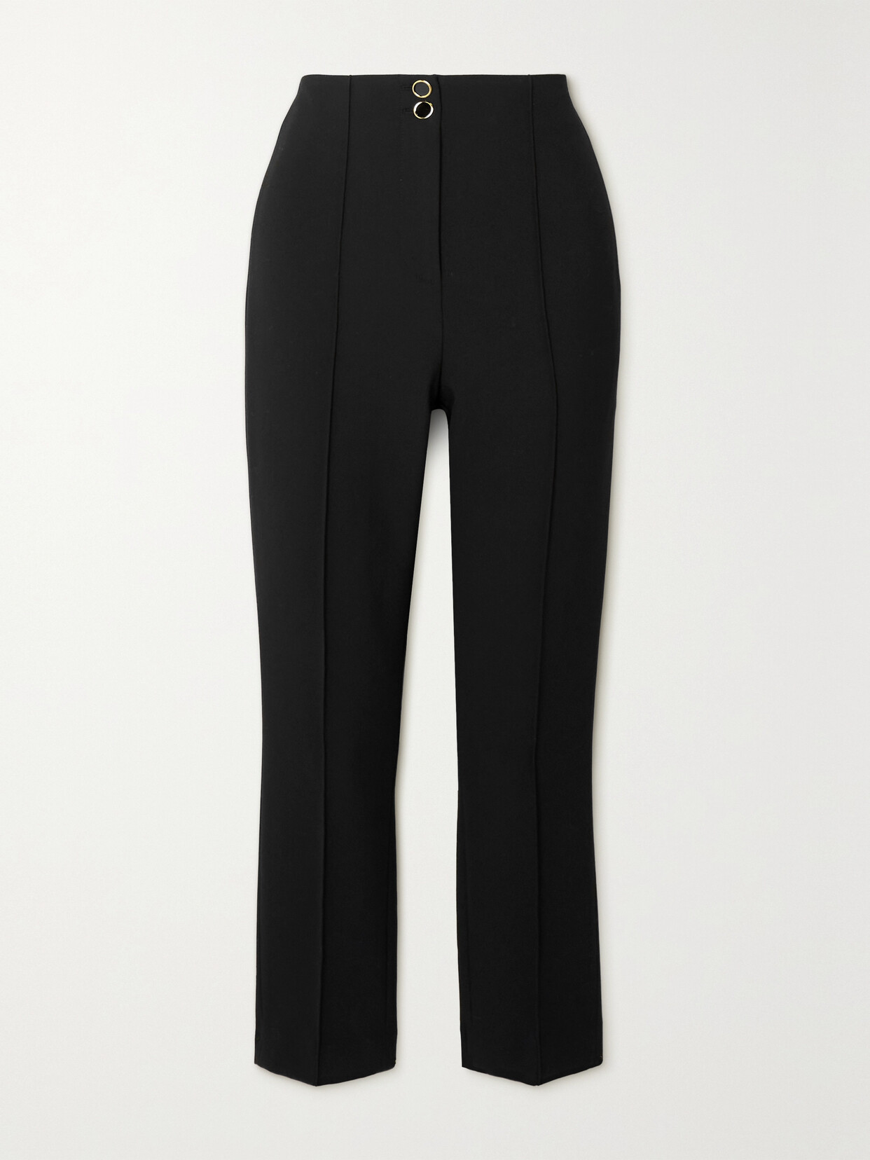 Veronica Beard Alton Crepe Skinny Pants In Black