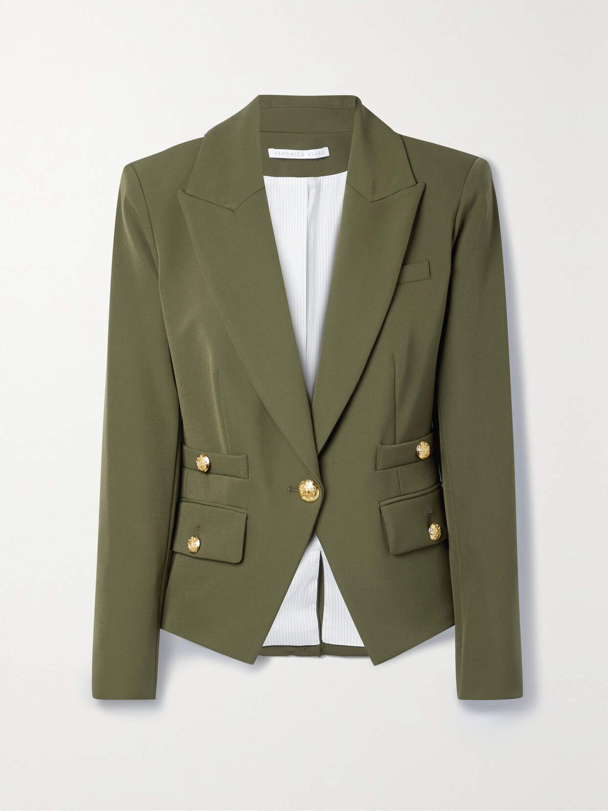 Veronica Beard - Roya Dickey Stretch-cady Blazer - Green