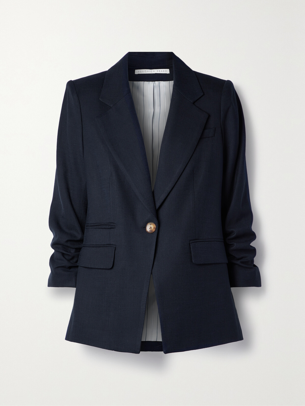 Veronica Beard - Battista Dickey Woven Blazer - Blue