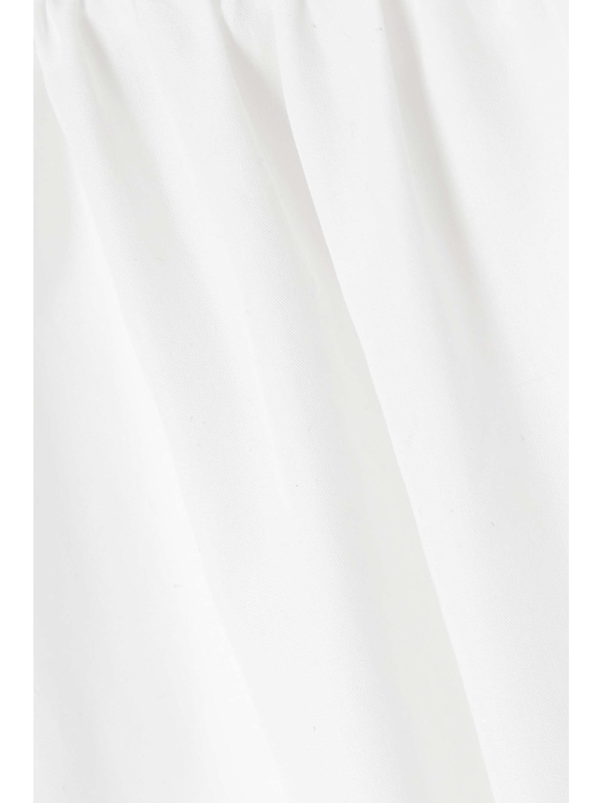 PATOU Tiered cotton-poplin midi skirt