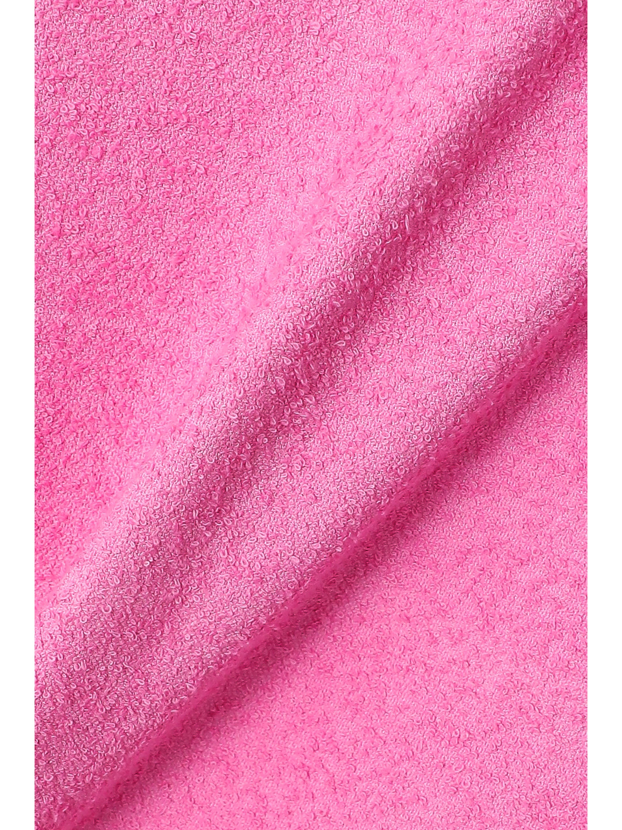 Shop Patou Belted Terry Mini Dress In Pink