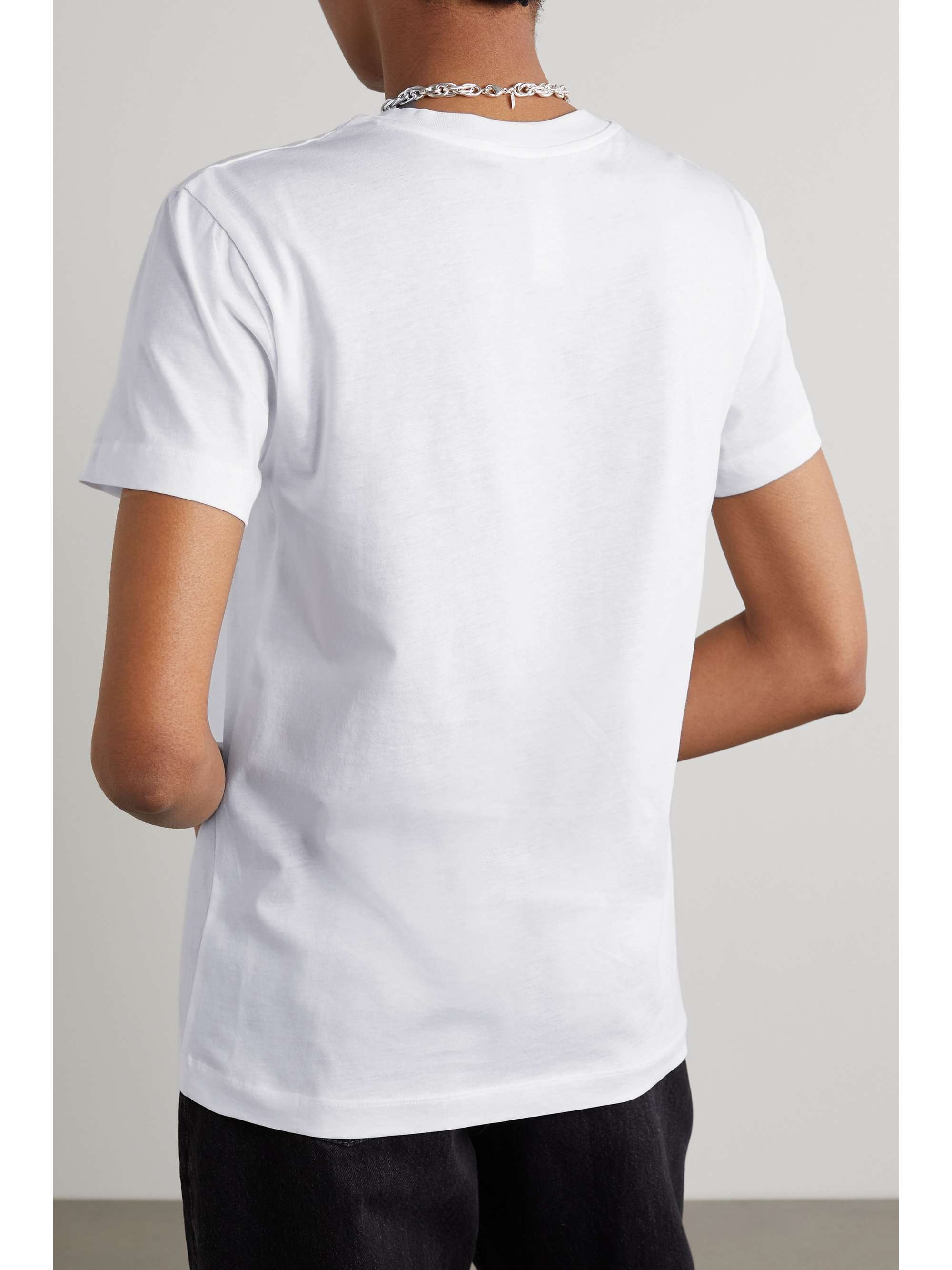 PATOU Essential cotton-jersey T-shirt