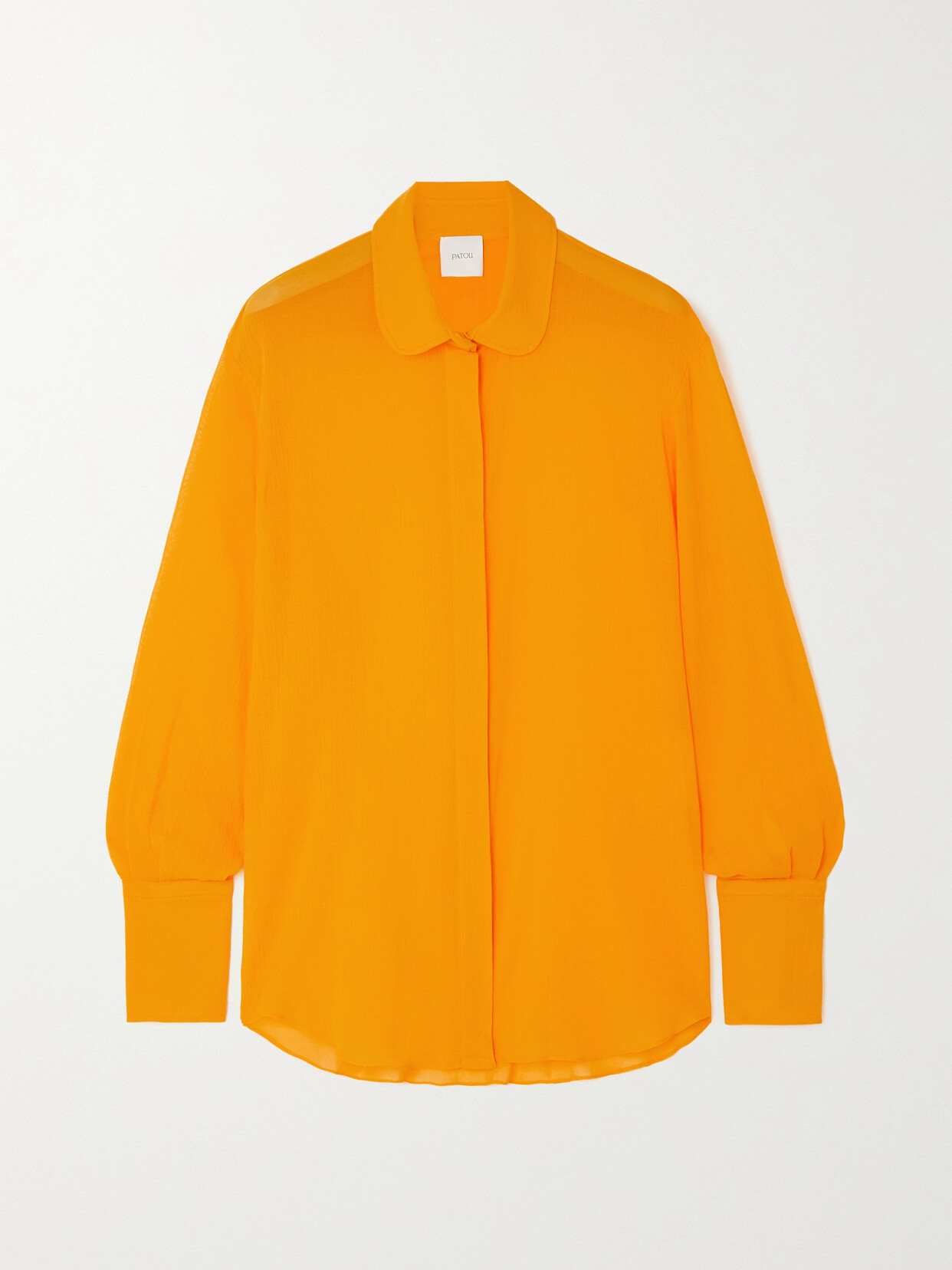 Patou - Painter Cotton-crepon Shirt - Yellow