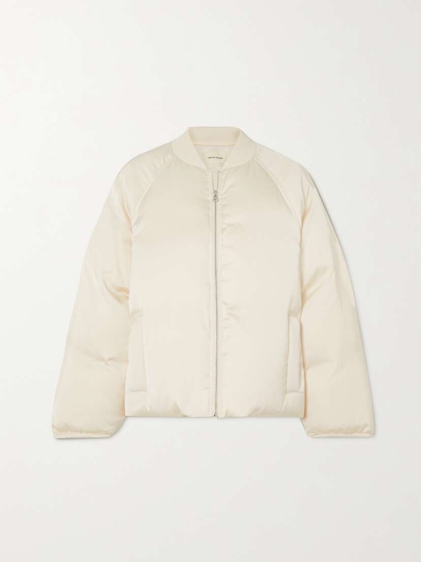 LOULOU STUDIO Dion Padded Shell Bomber Jacket