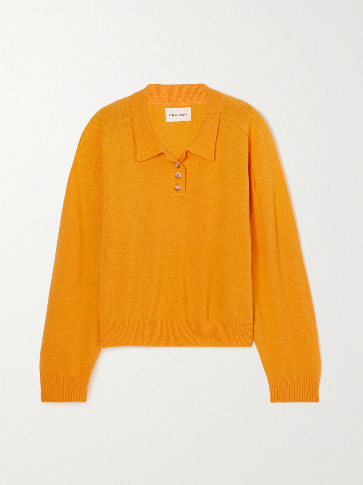 LOULOU STUDIO - Forana Cashmere Sweater - Orange