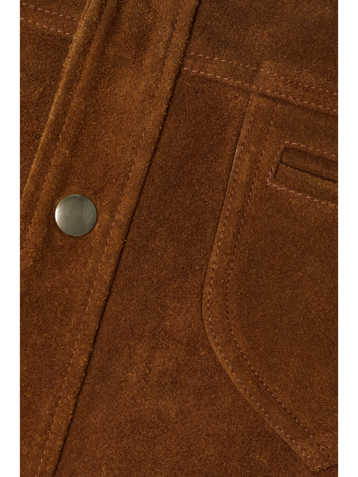 FORTELA WHITNEY PANELED SUEDE JACKET