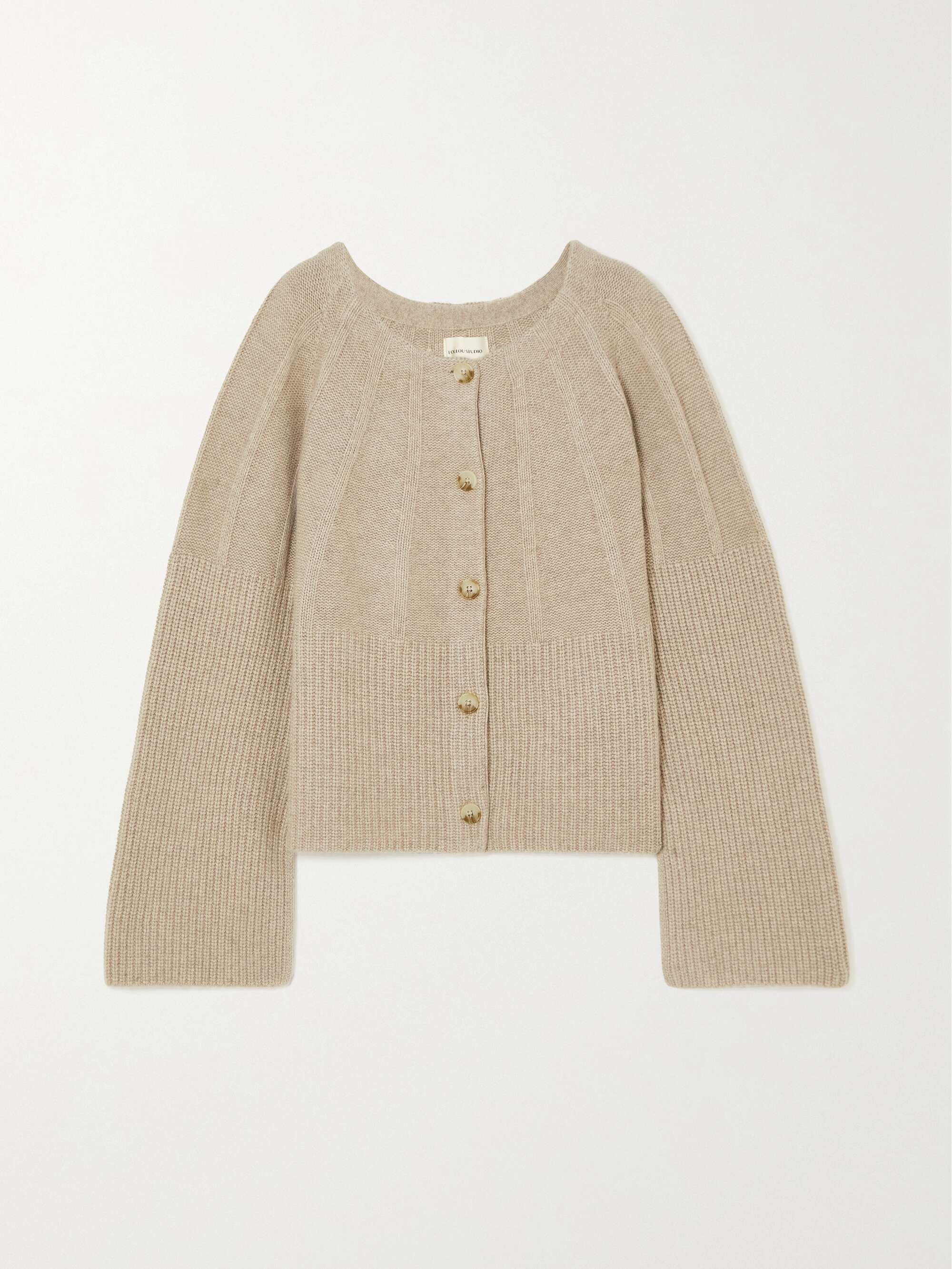 LOULOU STUDIO Lanta cashmere cardigan NET A PORTER